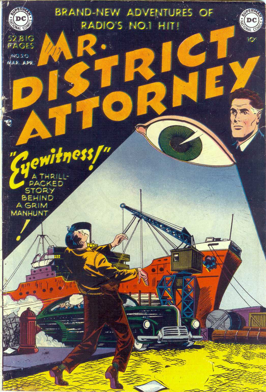 Read online Mr. District Attorney comic -  Issue #20 - 1