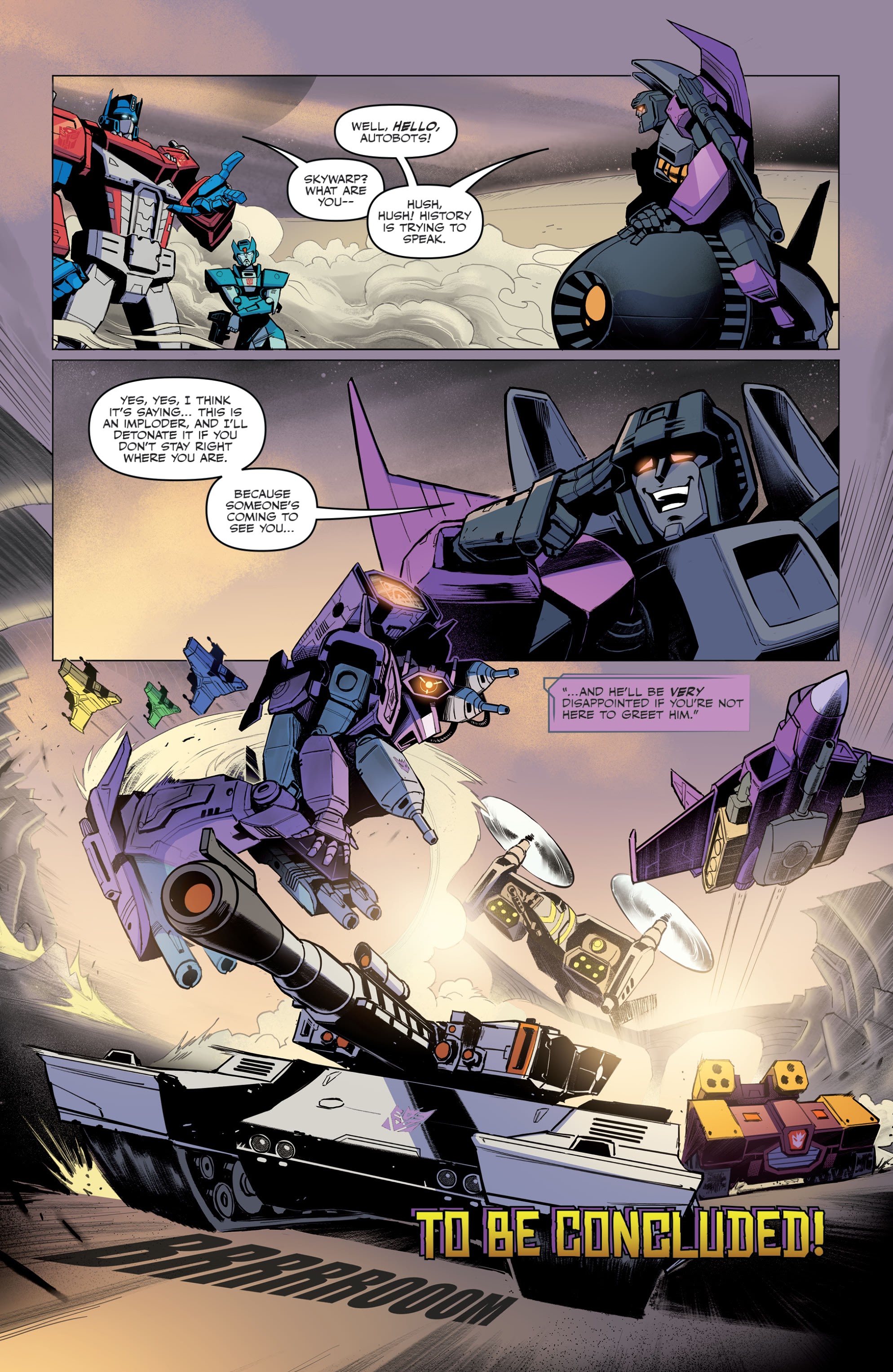 Read online Transformers (2019) comic -  Issue #43 - 34