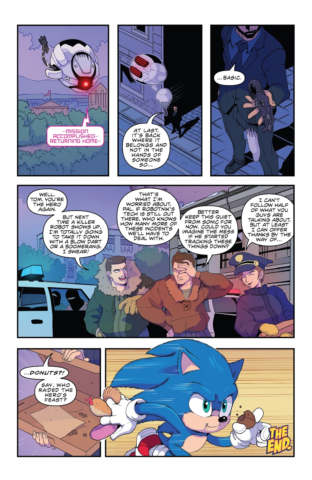 Sonic the Hedgehog 2: The Official Movie Pre-Quill issue Full - Page 22