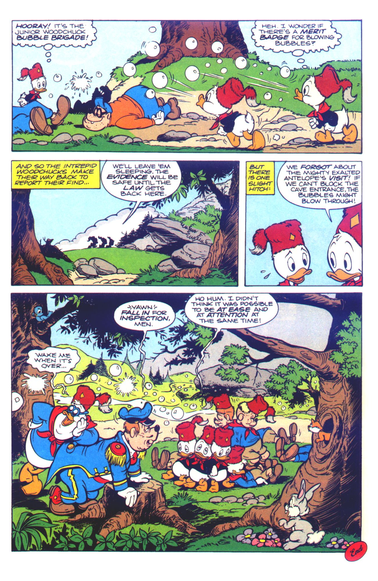 Read online Walt Disney's Junior Woodchucks Limited Series comic -  Issue #4 - 26