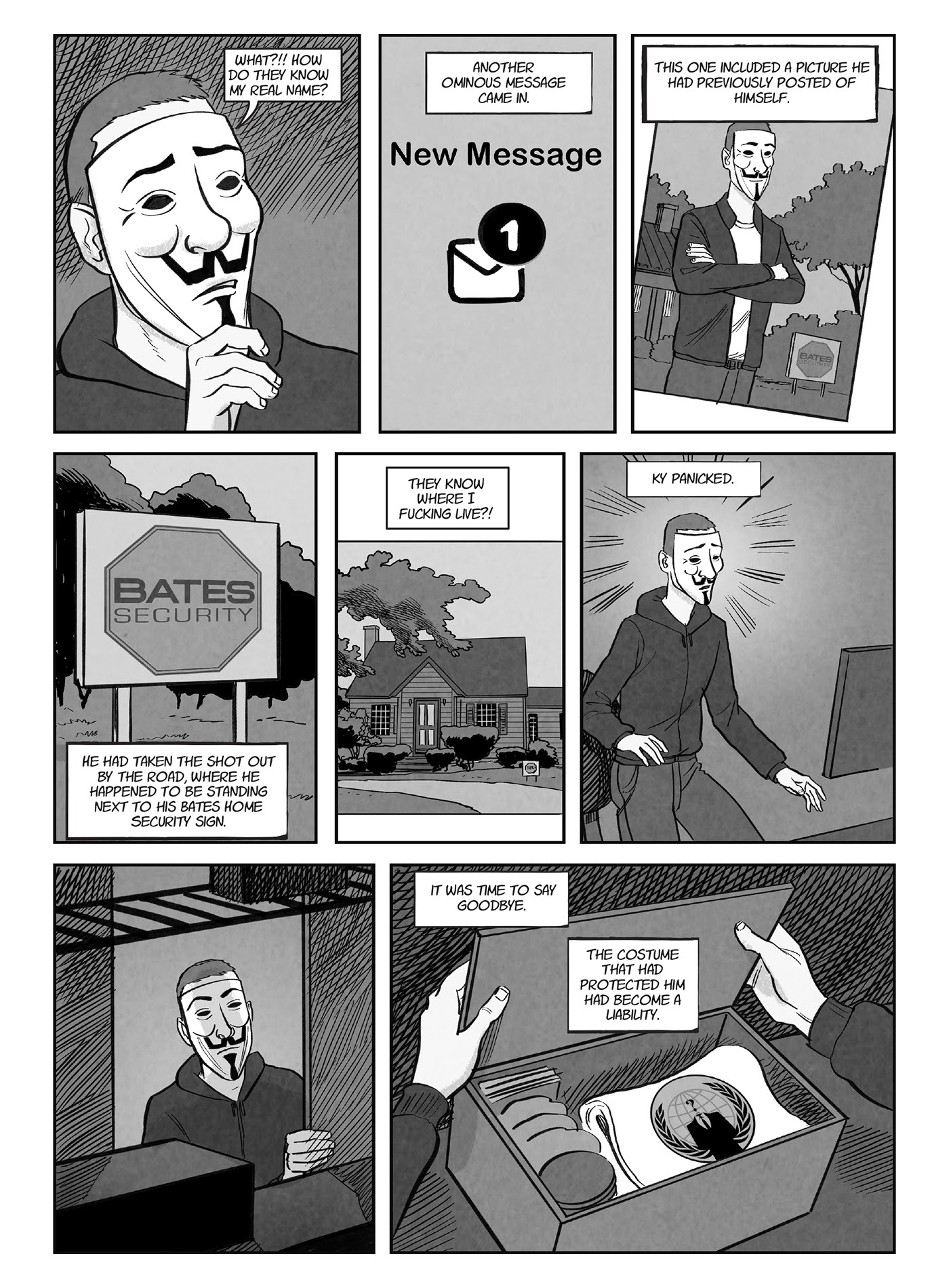 Read online A for Anonymous: How a Mysterious Hacker Collective Transformed the World comic -  Issue # TPB - 98