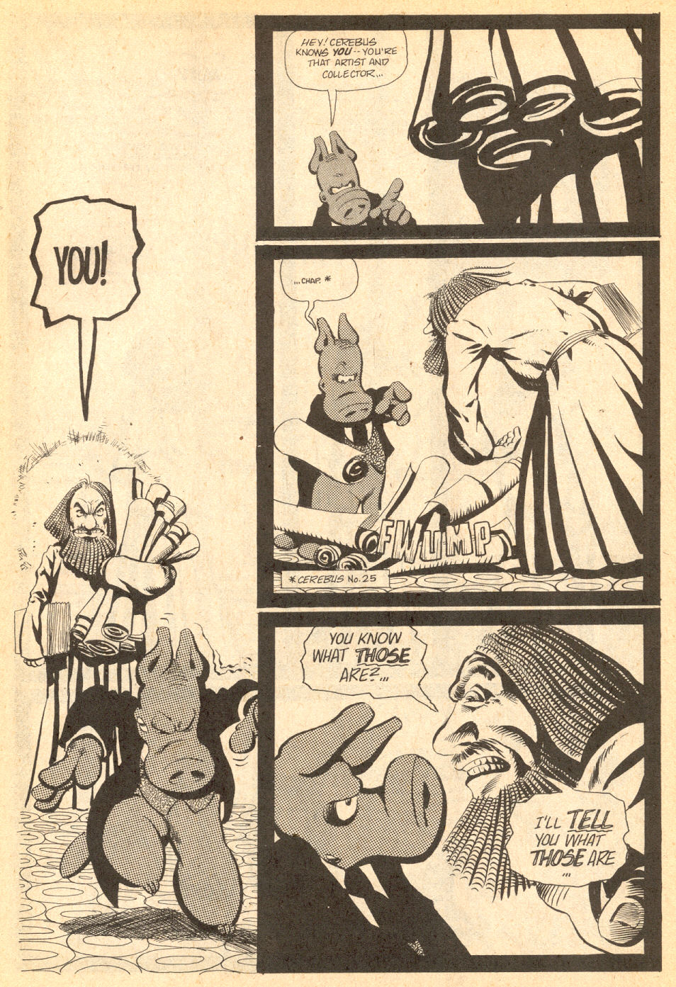 Read online Cerebus comic -  Issue #37 - 20