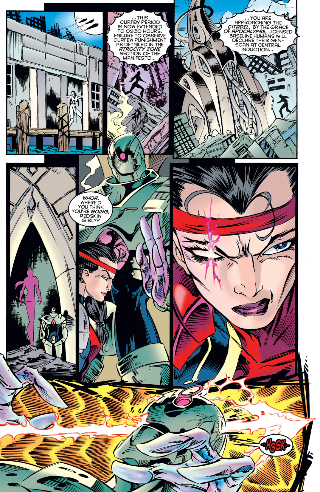 Read online X-Men: The Complete Age of Apocalypse Epic comic -  Issue # TPB 2 - 109