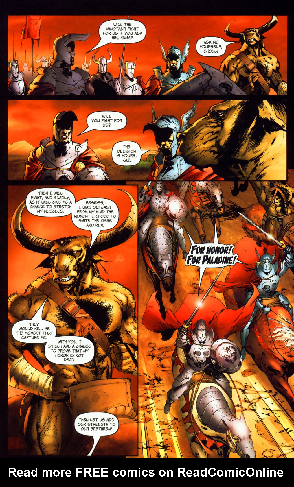 Read online Dragonlance: The Legend of Huma comic -  Issue #3 - 5