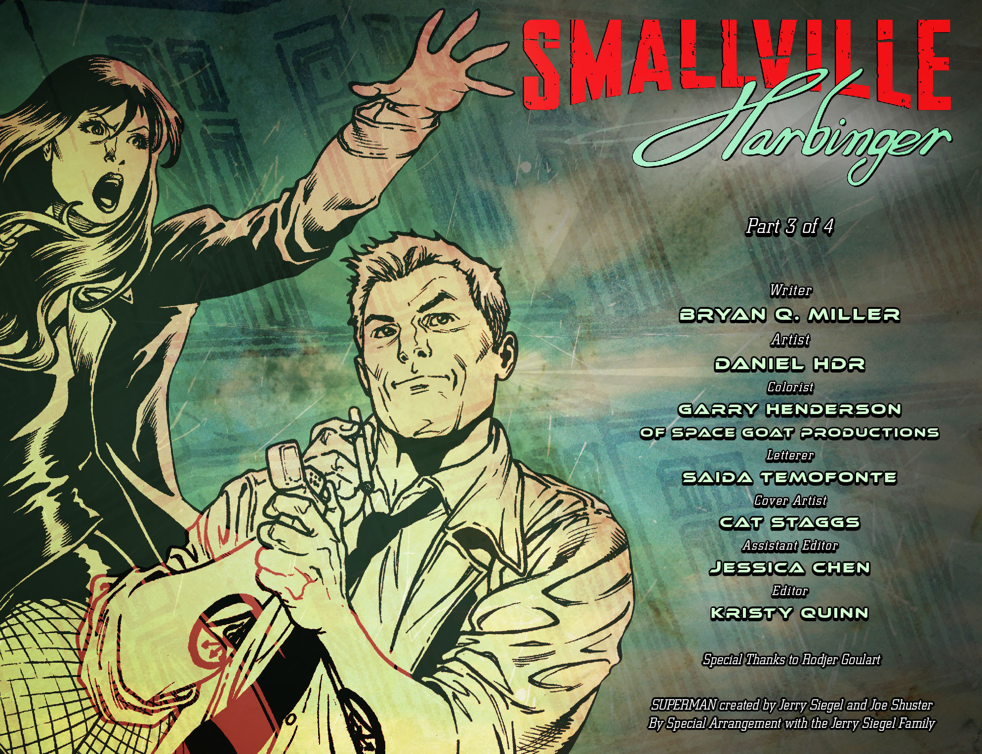 Read online Smallville: Harbinger comic -  Issue #3 - 2