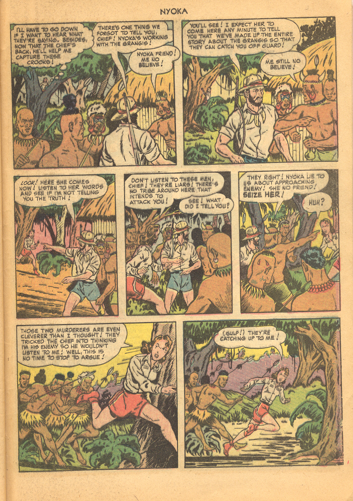 Read online Nyoka the Jungle Girl (1945) comic -  Issue #37 - 45