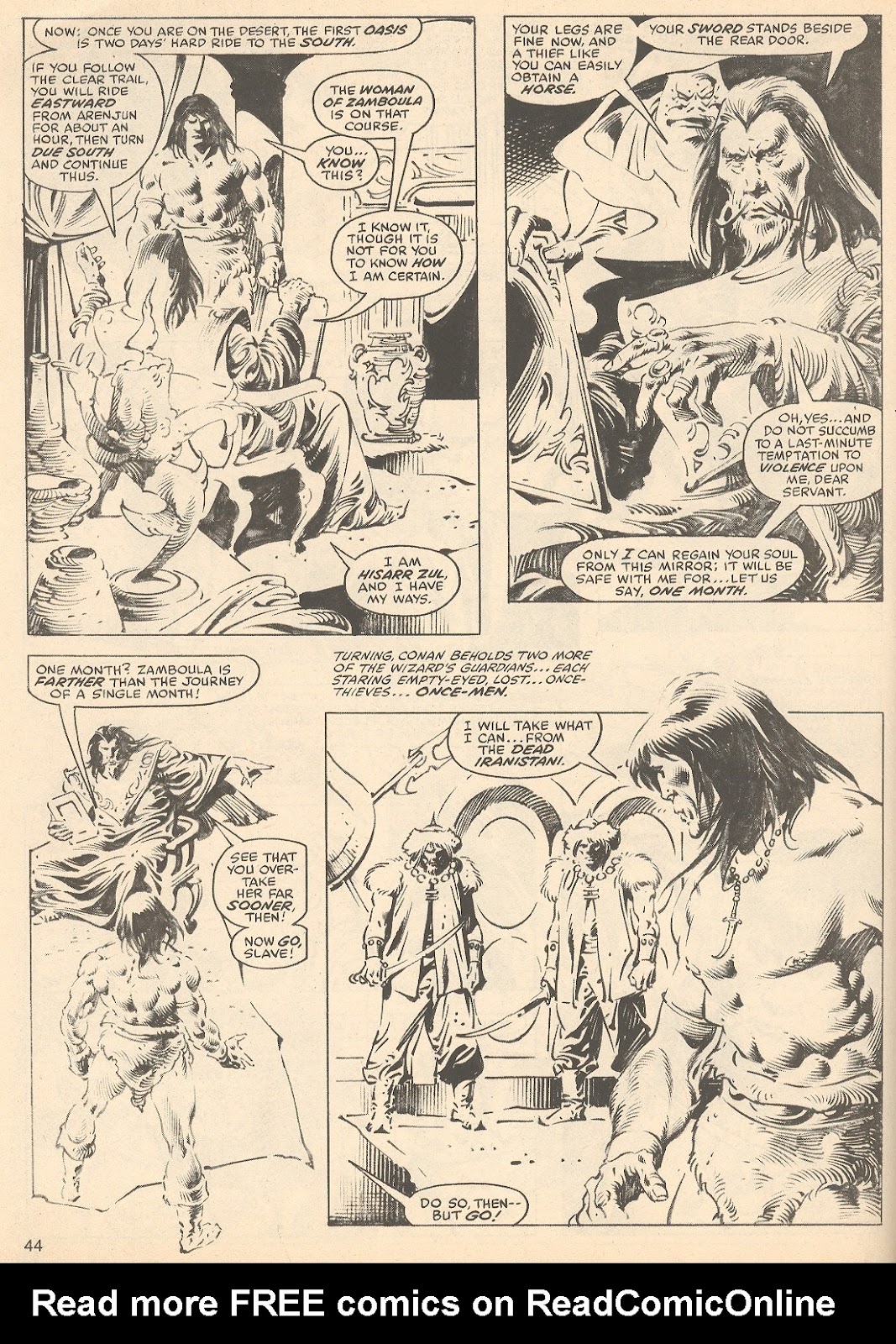 The Savage Sword Of Conan issue 53 - Page 44