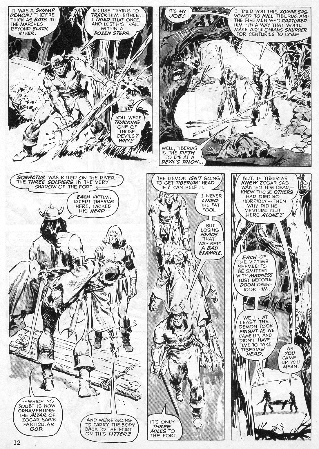 The Savage Sword Of Conan issue 26 - Page 12