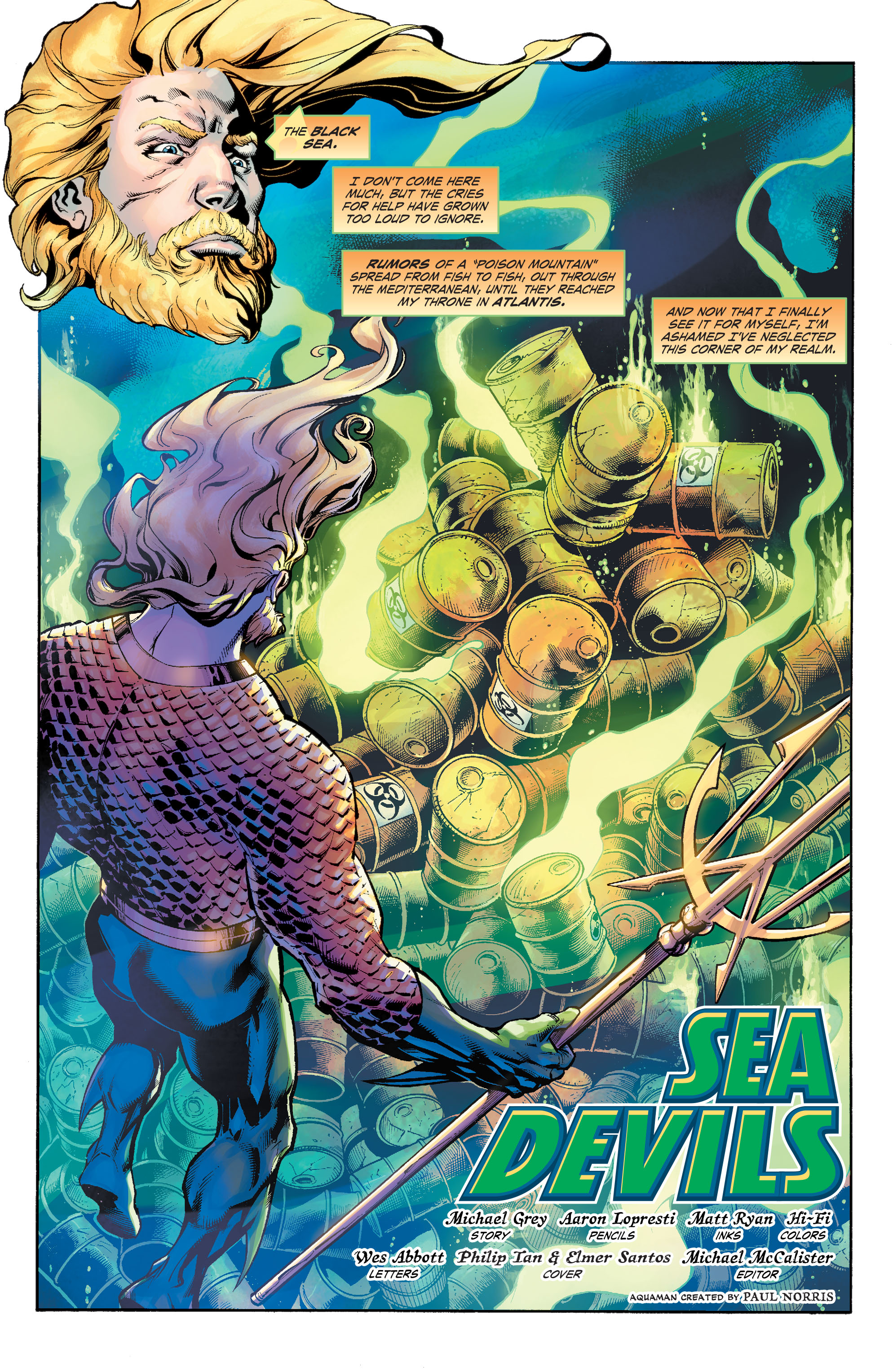 Read online Aquaman: Deep Dives comic -  Issue #2 - 2