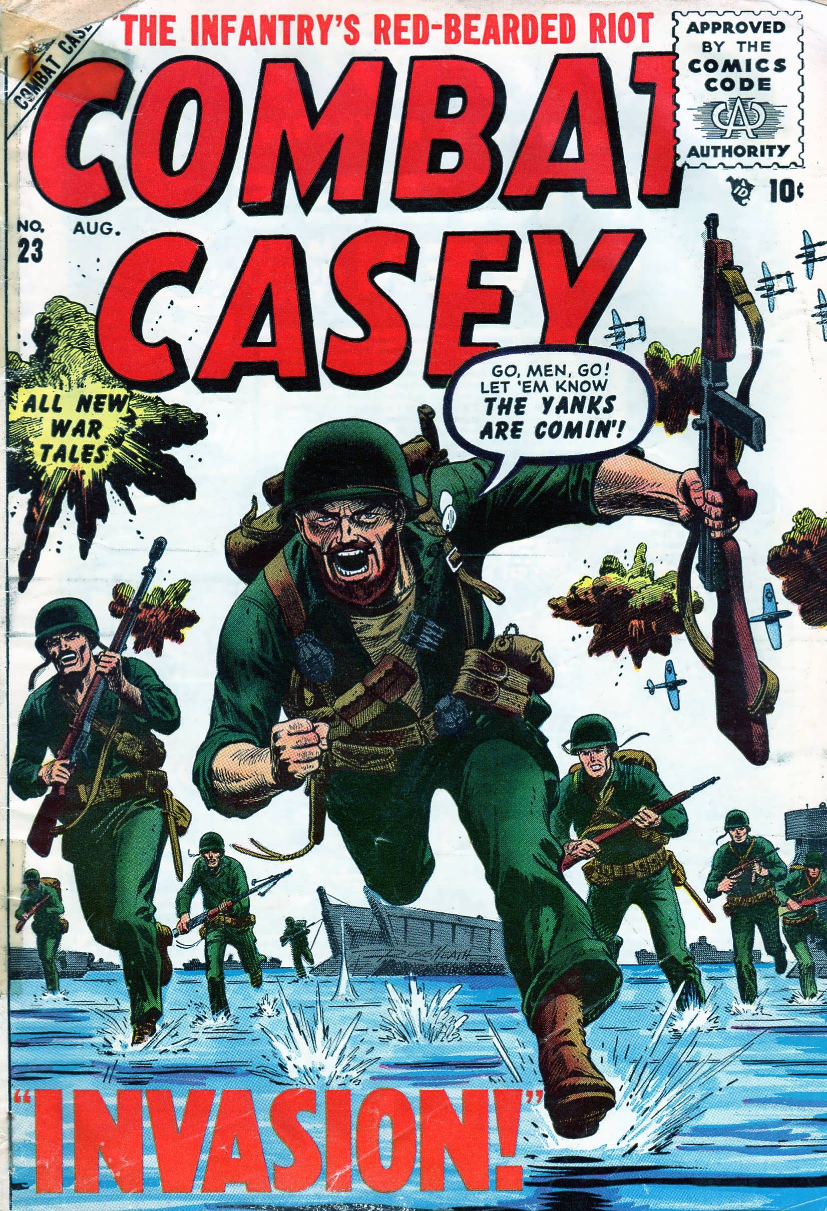Read online Combat Casey comic -  Issue #23 - 1