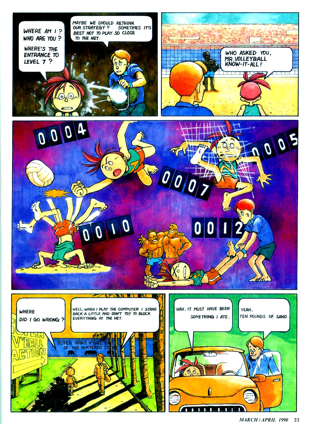 Read online Nintendo Power comic -  Issue #11 - 34
