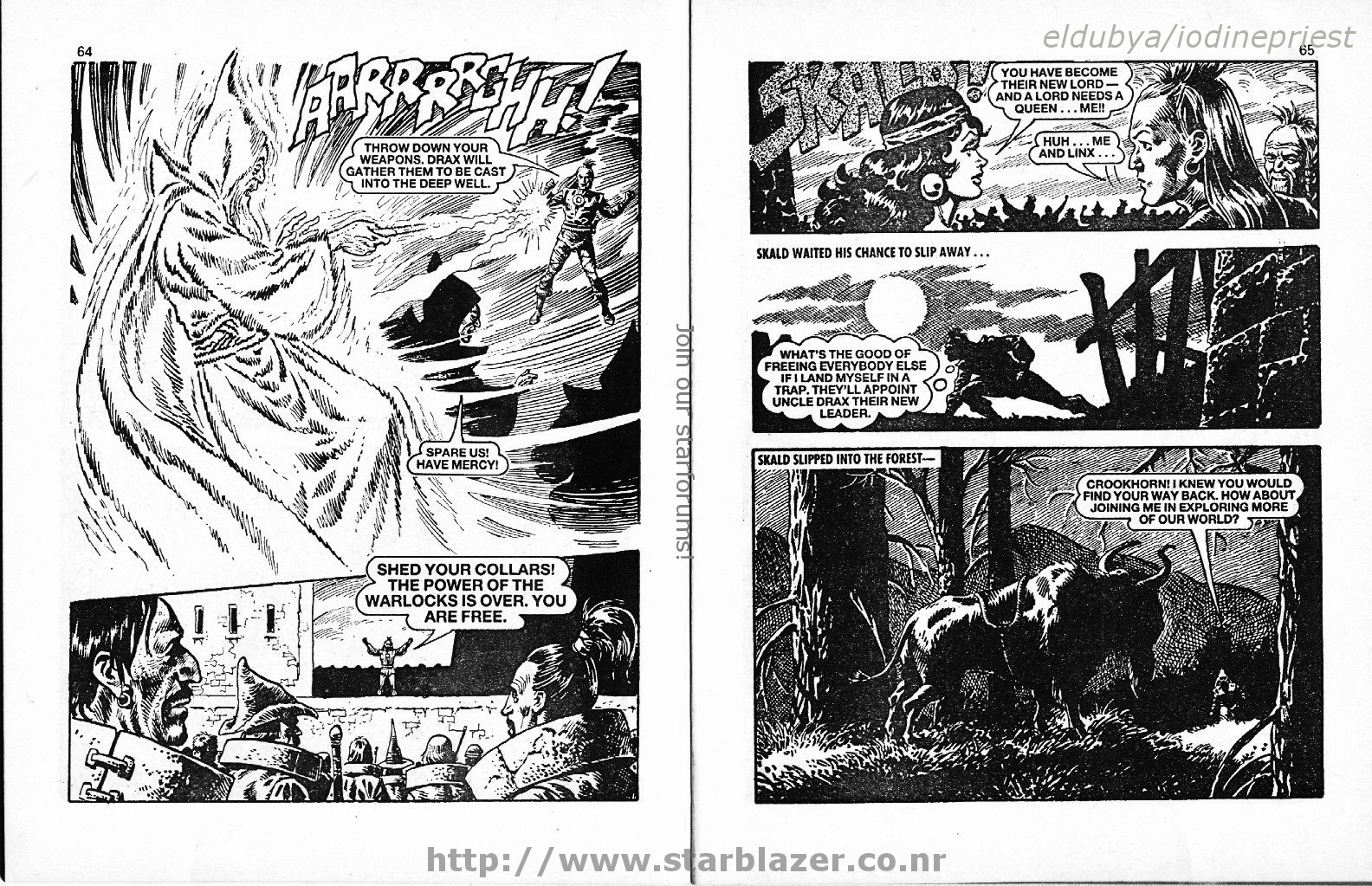 Read online Starblazer comic -  Issue #190 - 34