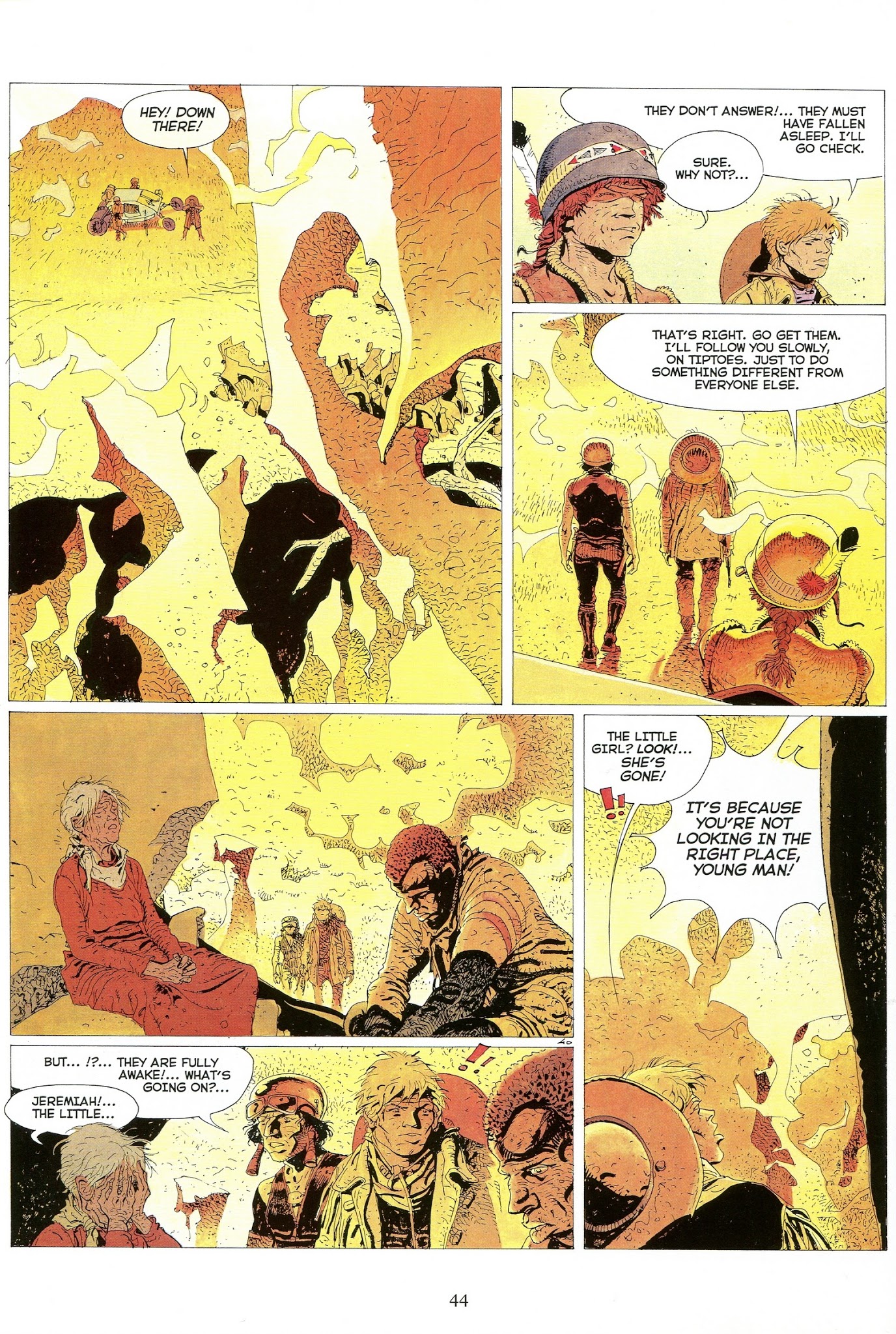 Read online Jeremiah by Hermann comic -  Issue # TPB 2 - 45