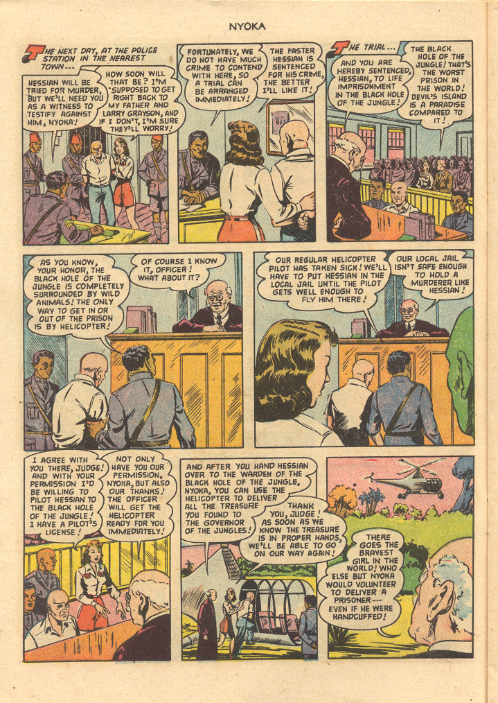 Read online Nyoka the Jungle Girl (1945) comic -  Issue #74 - 8