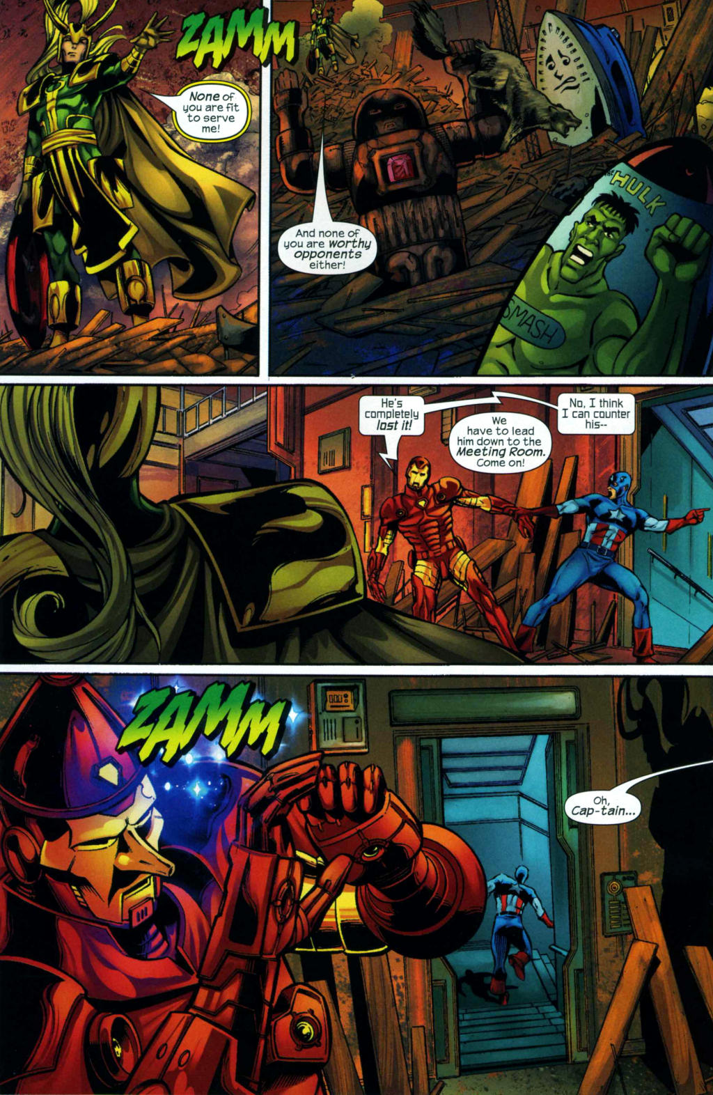 Read online Marvel Adventures The Avengers comic -  Issue #8 - 19