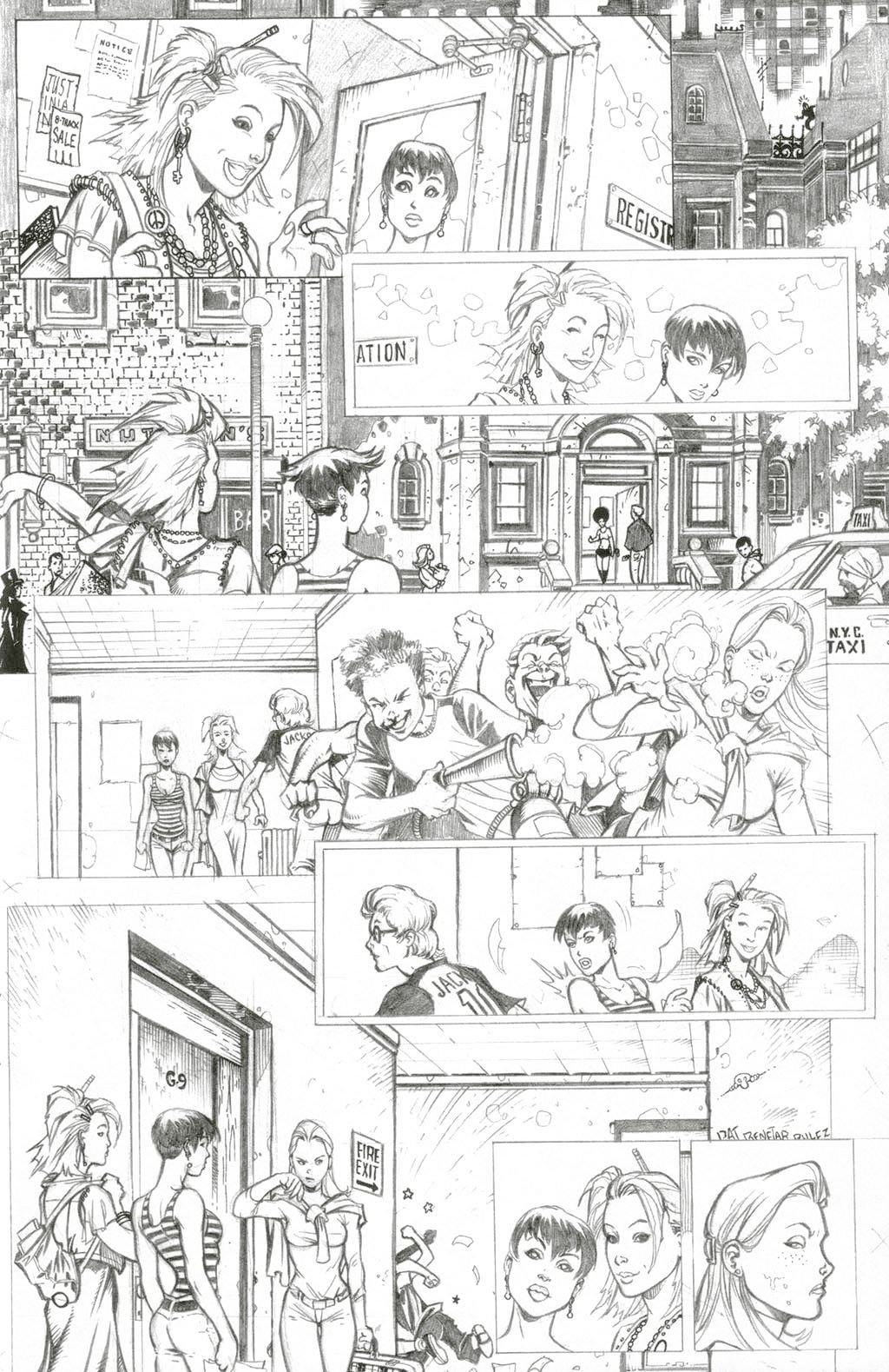 Read online Chastity: Rocked comic -  Issue #0 - 9