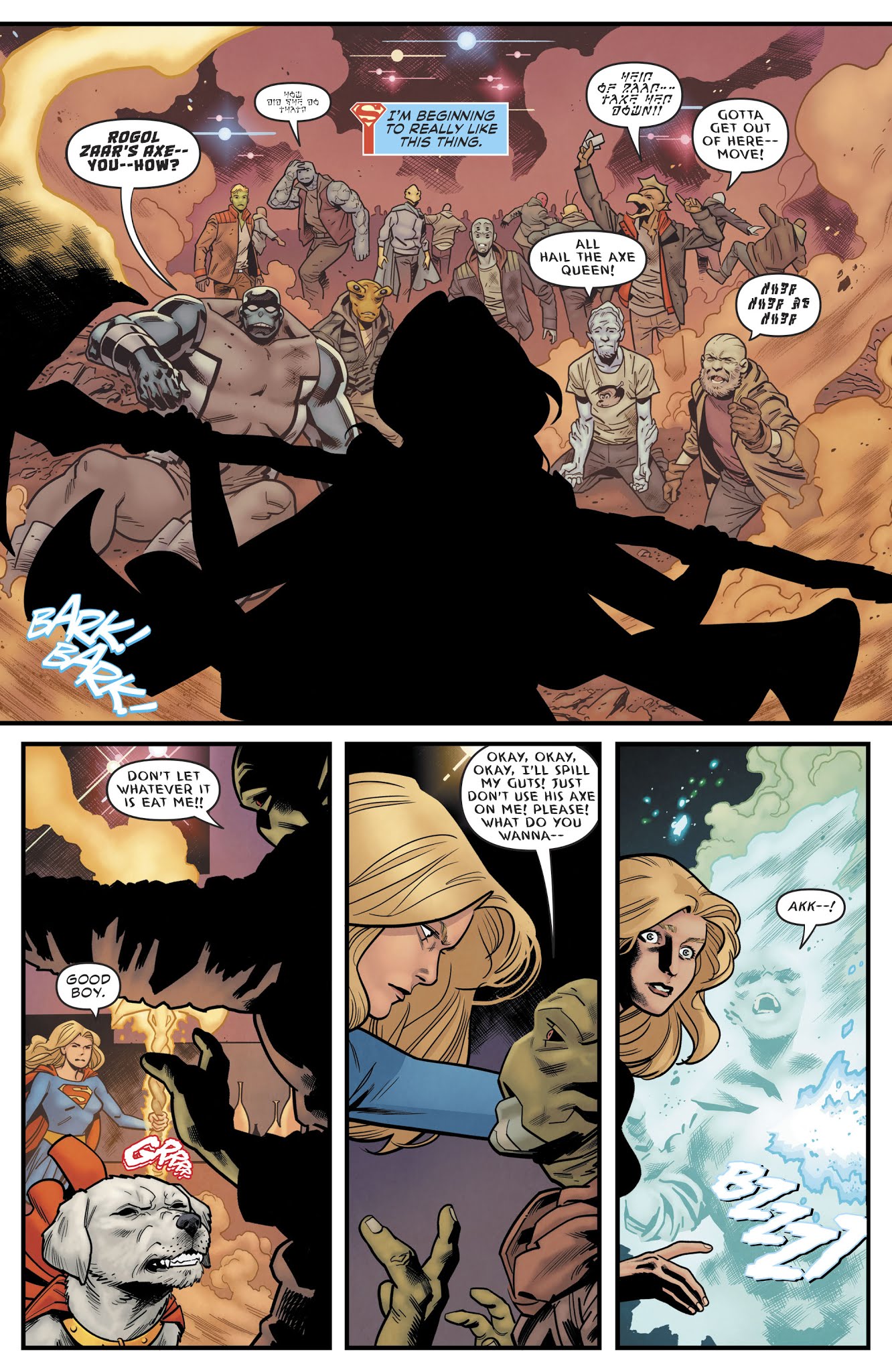 Read online Supergirl (2016) comic -  Issue #24 - 16