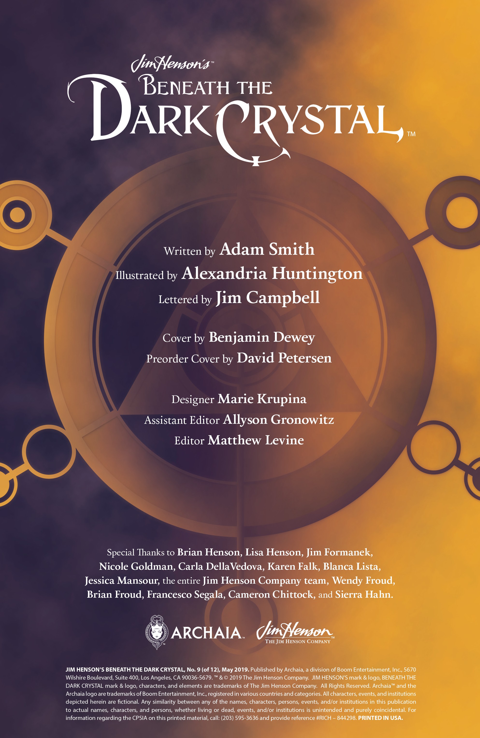 Read online Jim Henson's Beneath the Dark Crystal comic -  Issue #9 - 2