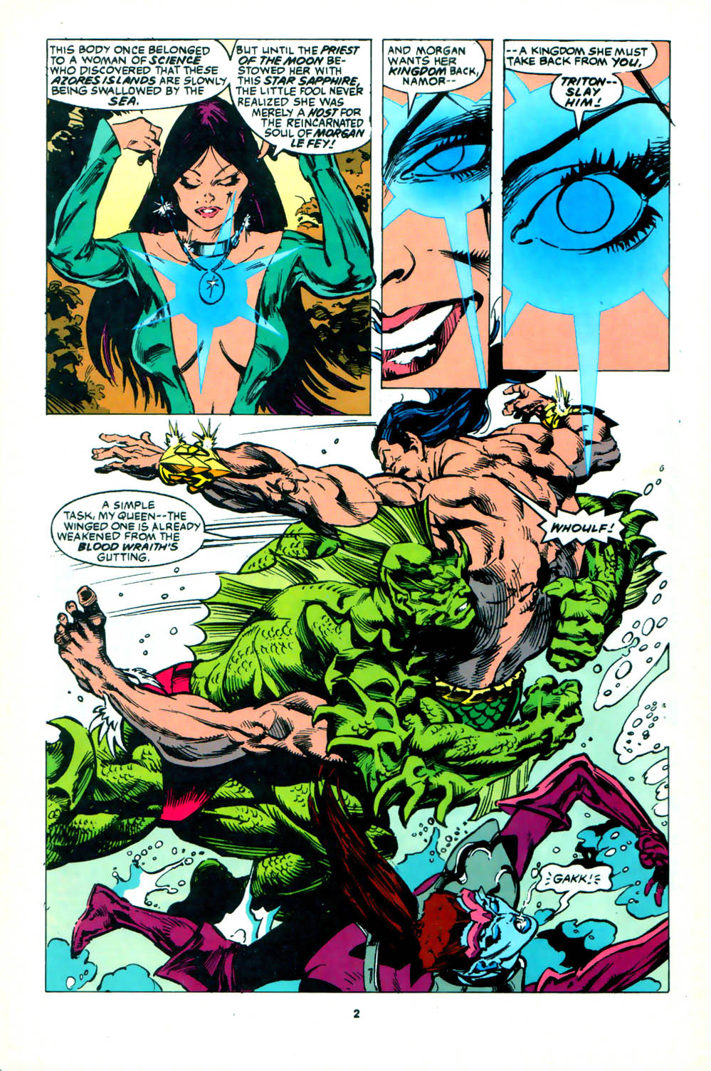 Read online Namor, The Sub-Mariner comic -  Issue #62 - 4