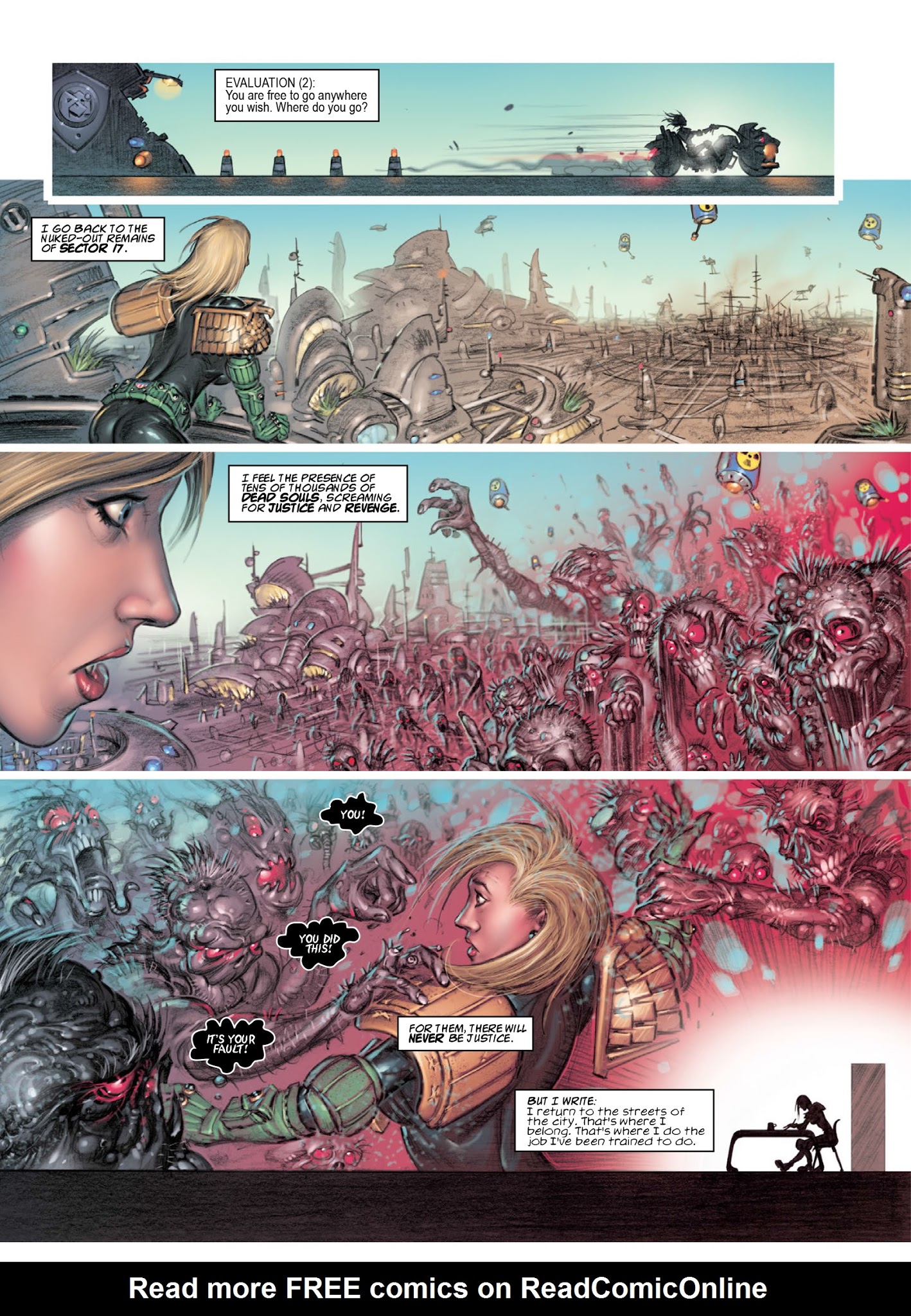 Read online Judge Anderson: The Psi Files comic -  Issue # TPB 5 - 236