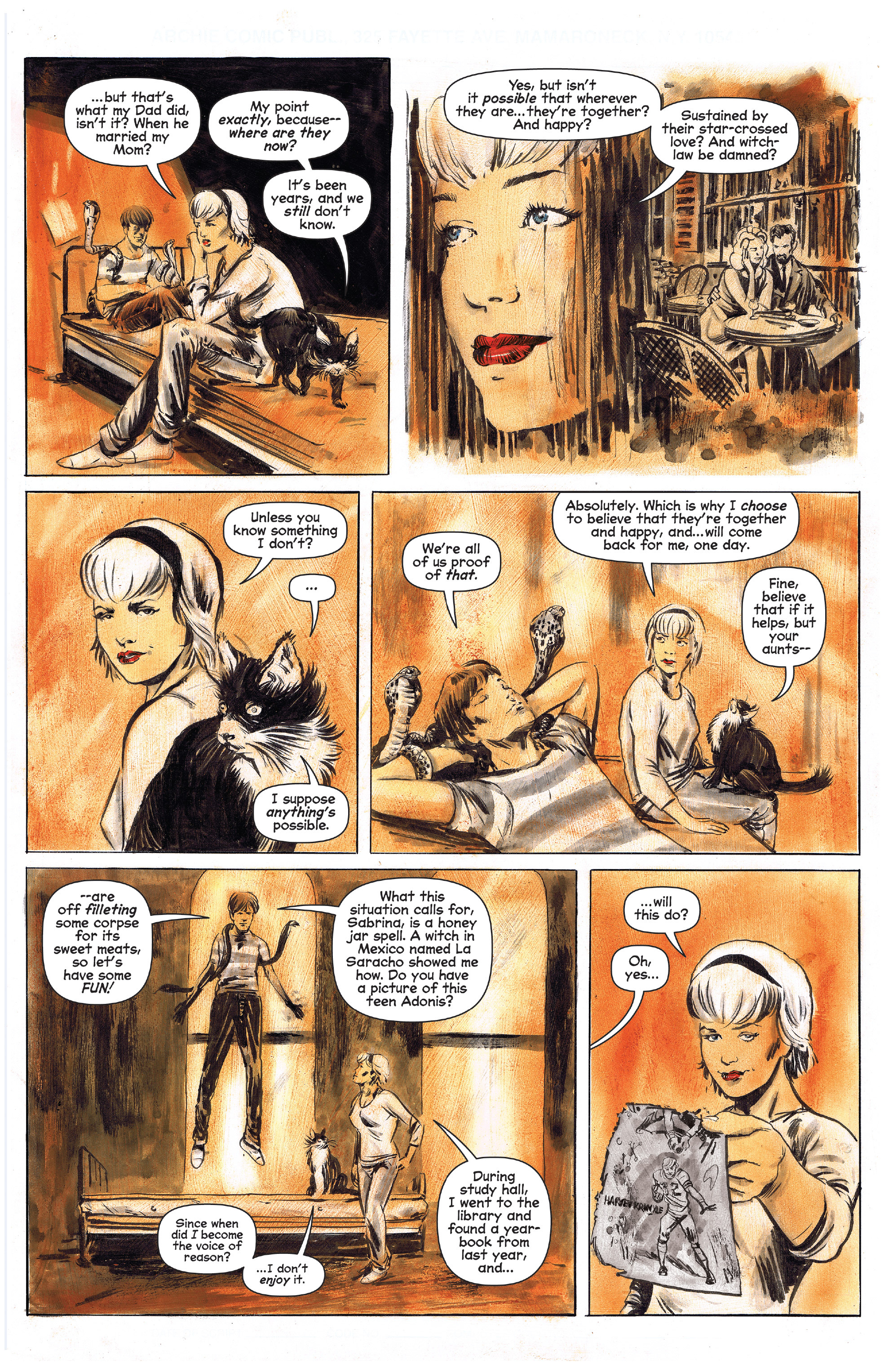 Read online Chilling Adventures of Sabrina comic -  Issue #1 - 26