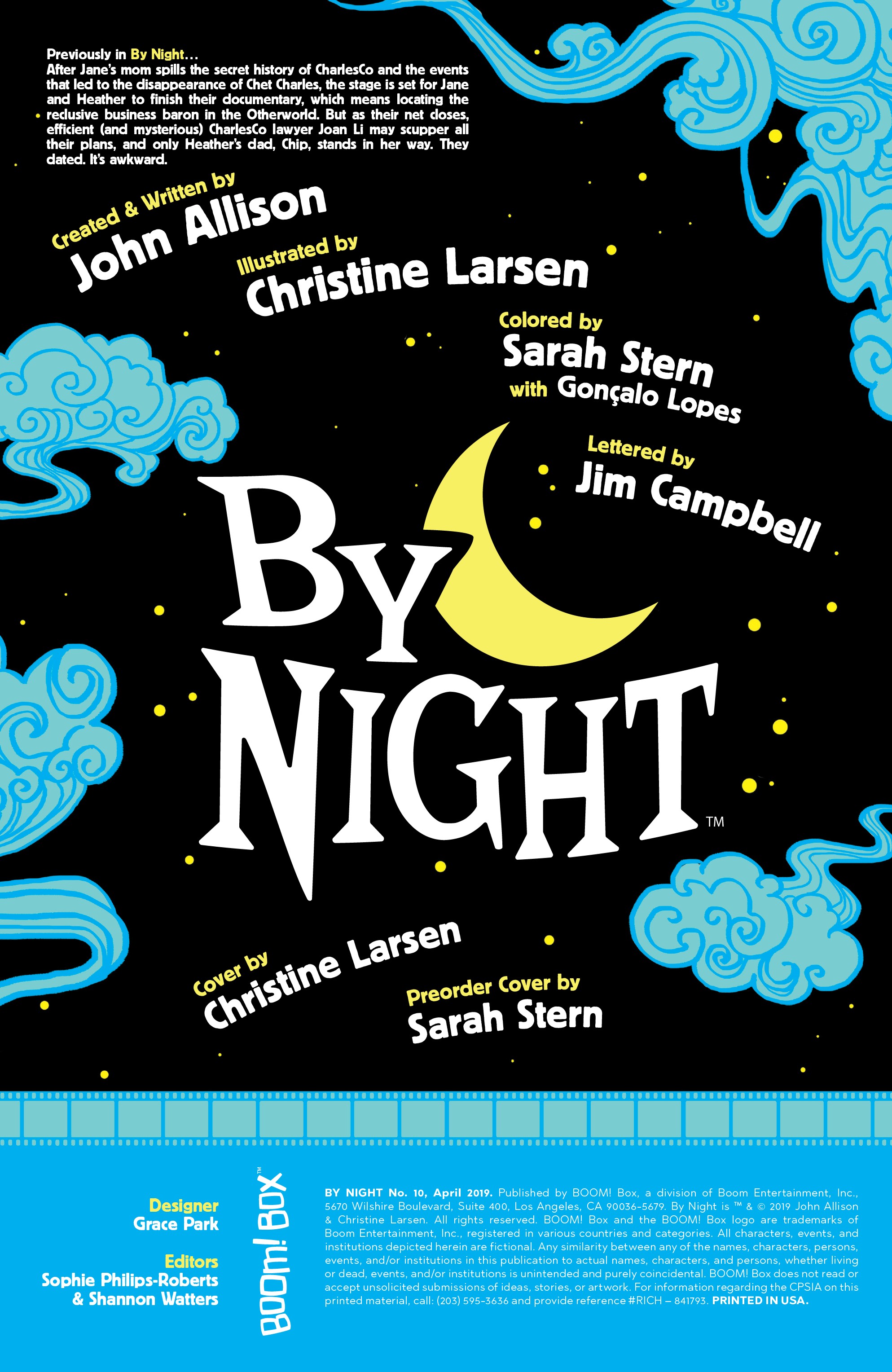 Read online By Night comic -  Issue #10 - 2