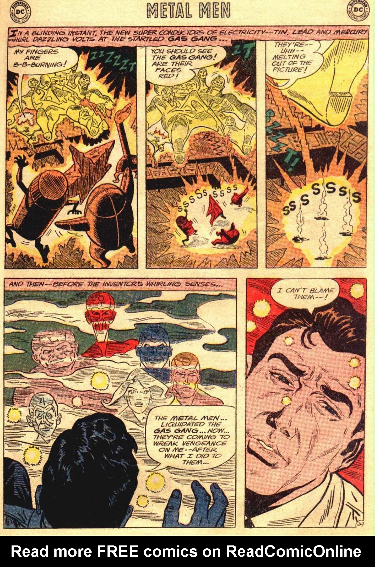 Read online Metal Men (1963) comic -  Issue #10 - 31