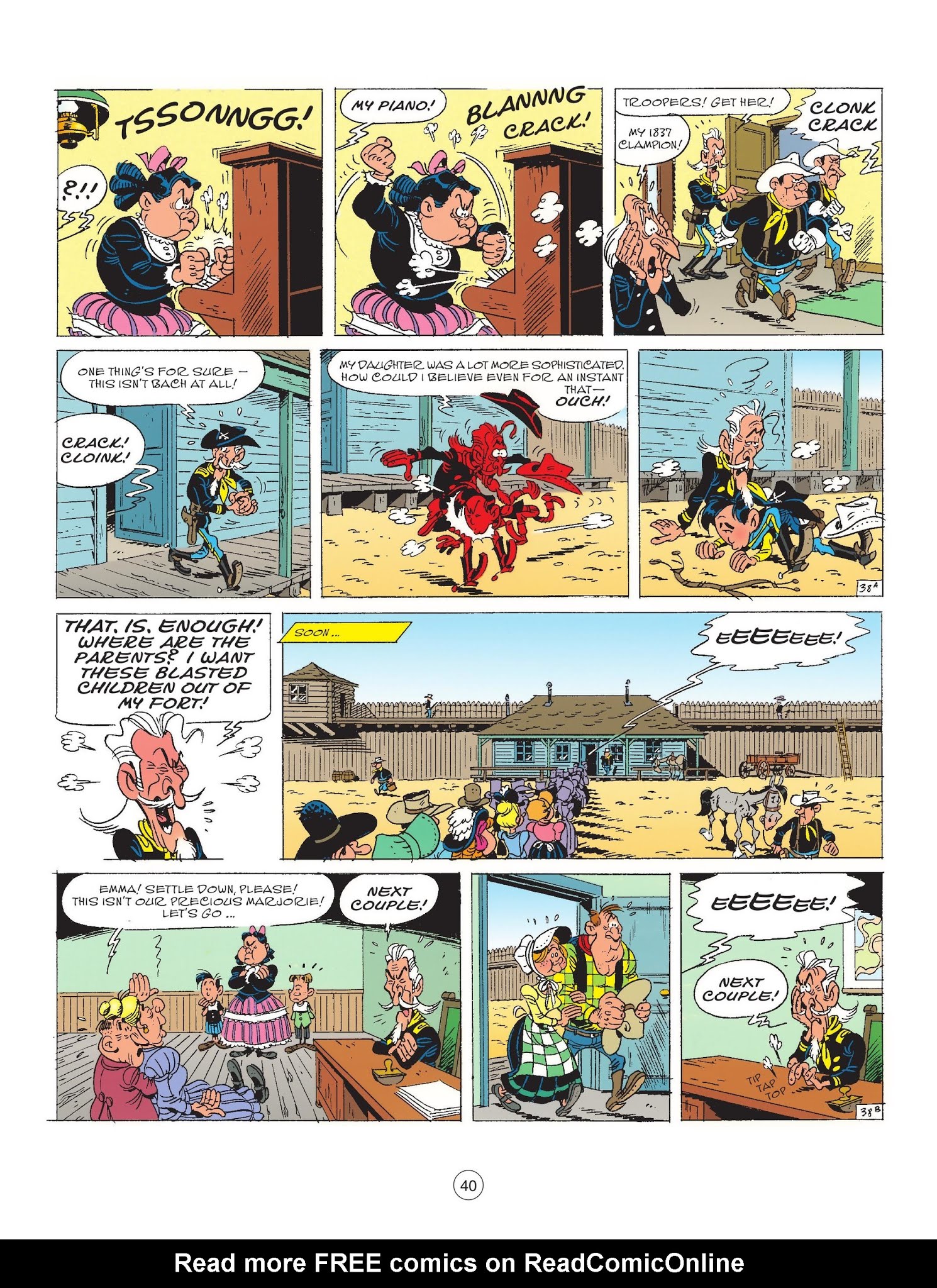 Read online A Lucky Luke Adventure comic -  Issue #69 - 42