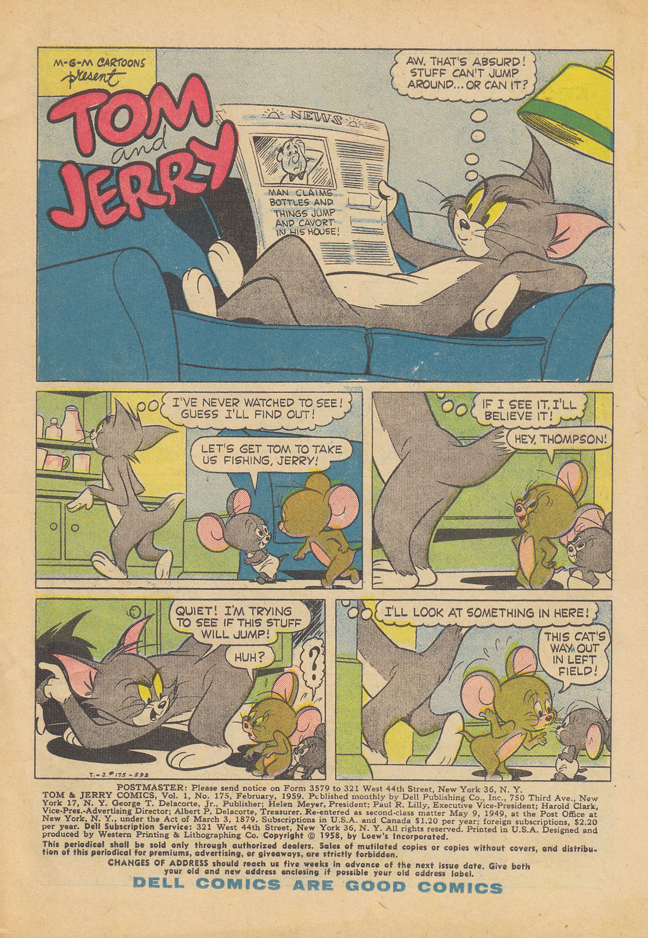 Read online Tom & Jerry Comics comic -  Issue #175 - 3