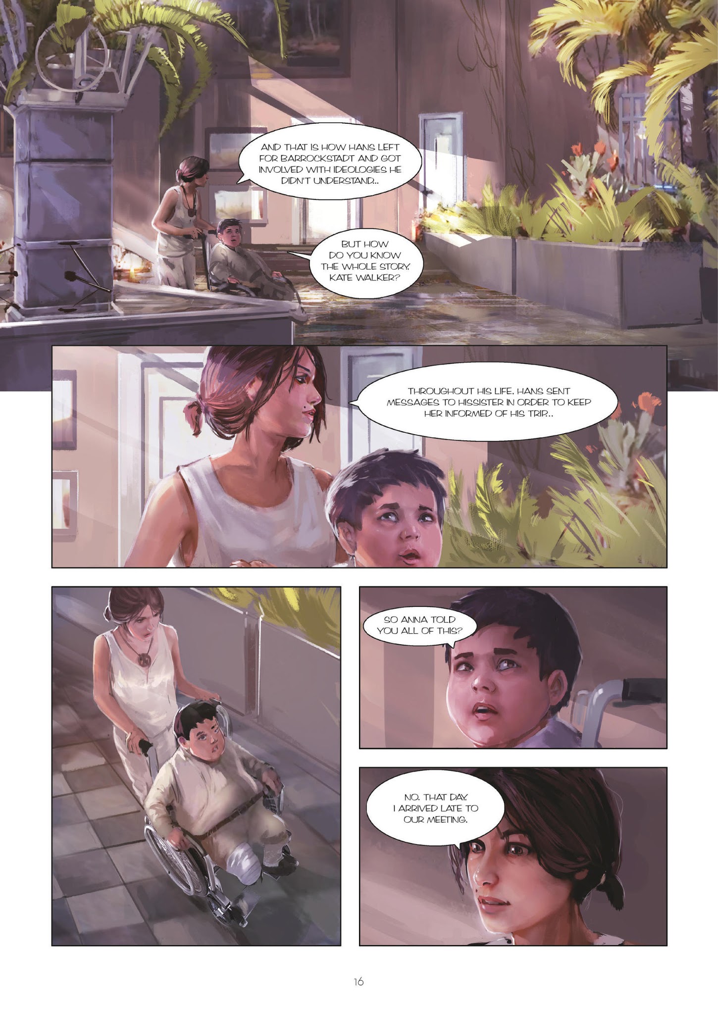 Read online Syberia comic -  Issue #2 - 16