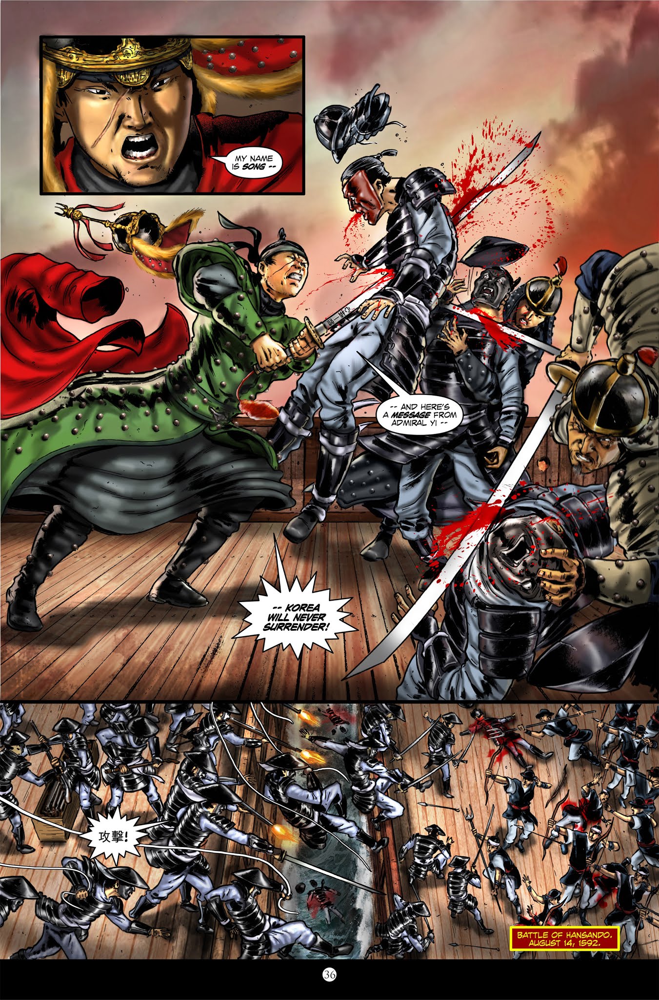 Read online Yi Soon Shin: Warrior and Defender comic -  Issue # TPB (Part 2) - 28