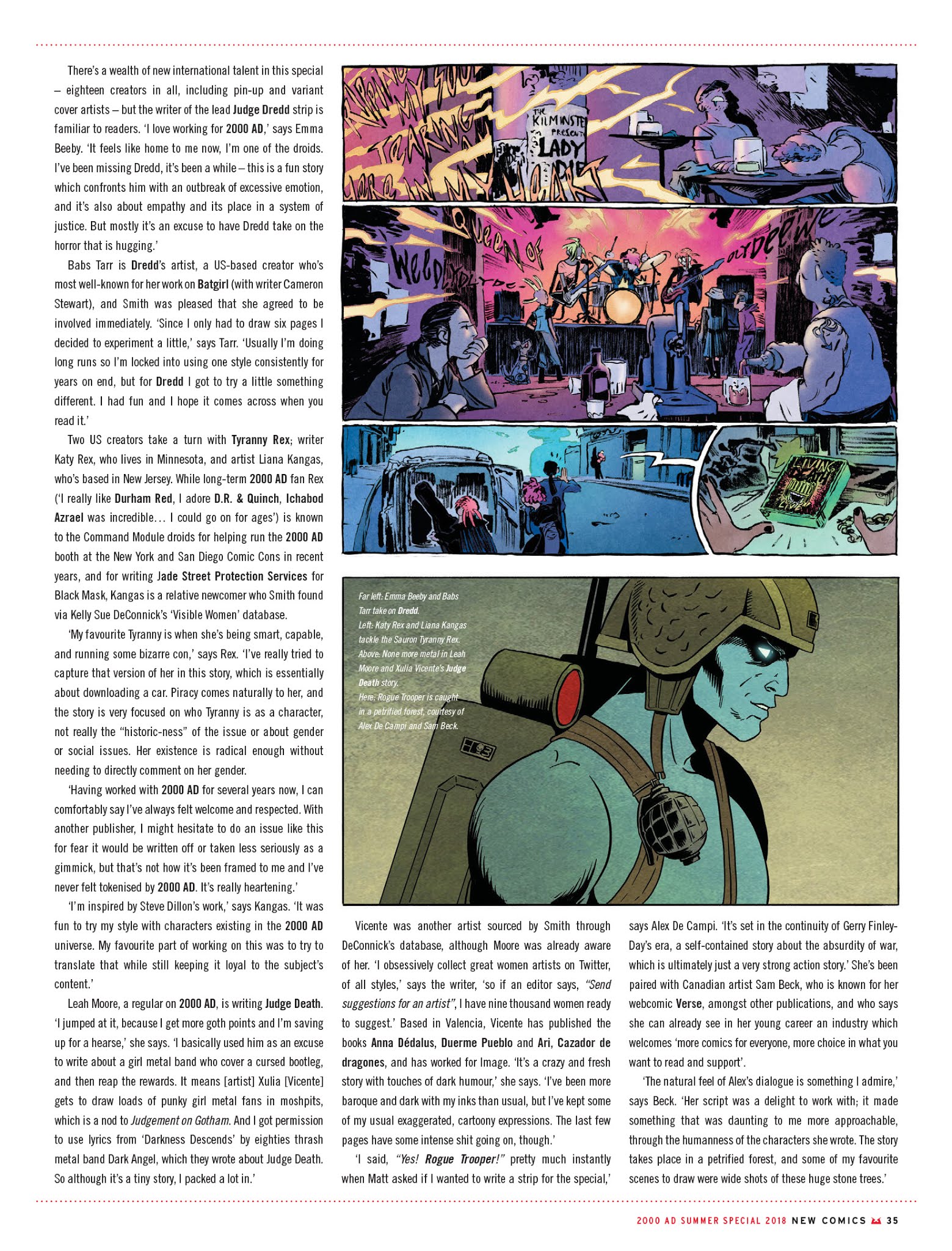 Read online Judge Dredd Megazine (Vol. 5) comic -  Issue #397 - 35