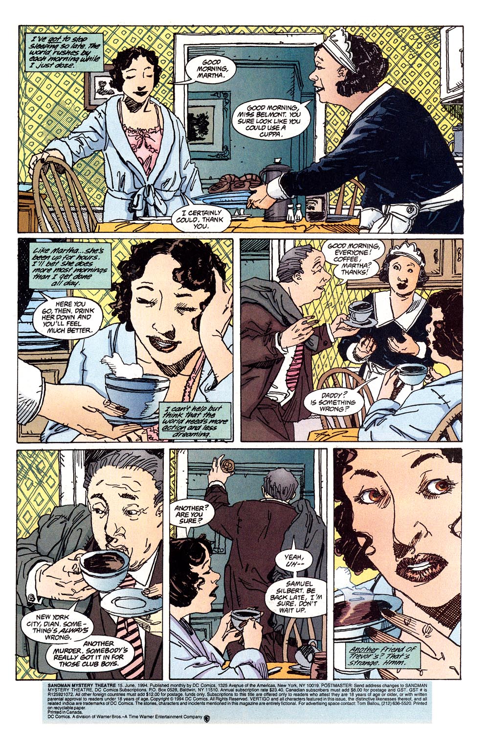 Read online Sandman Mystery Theatre comic -  Issue #15 - 2