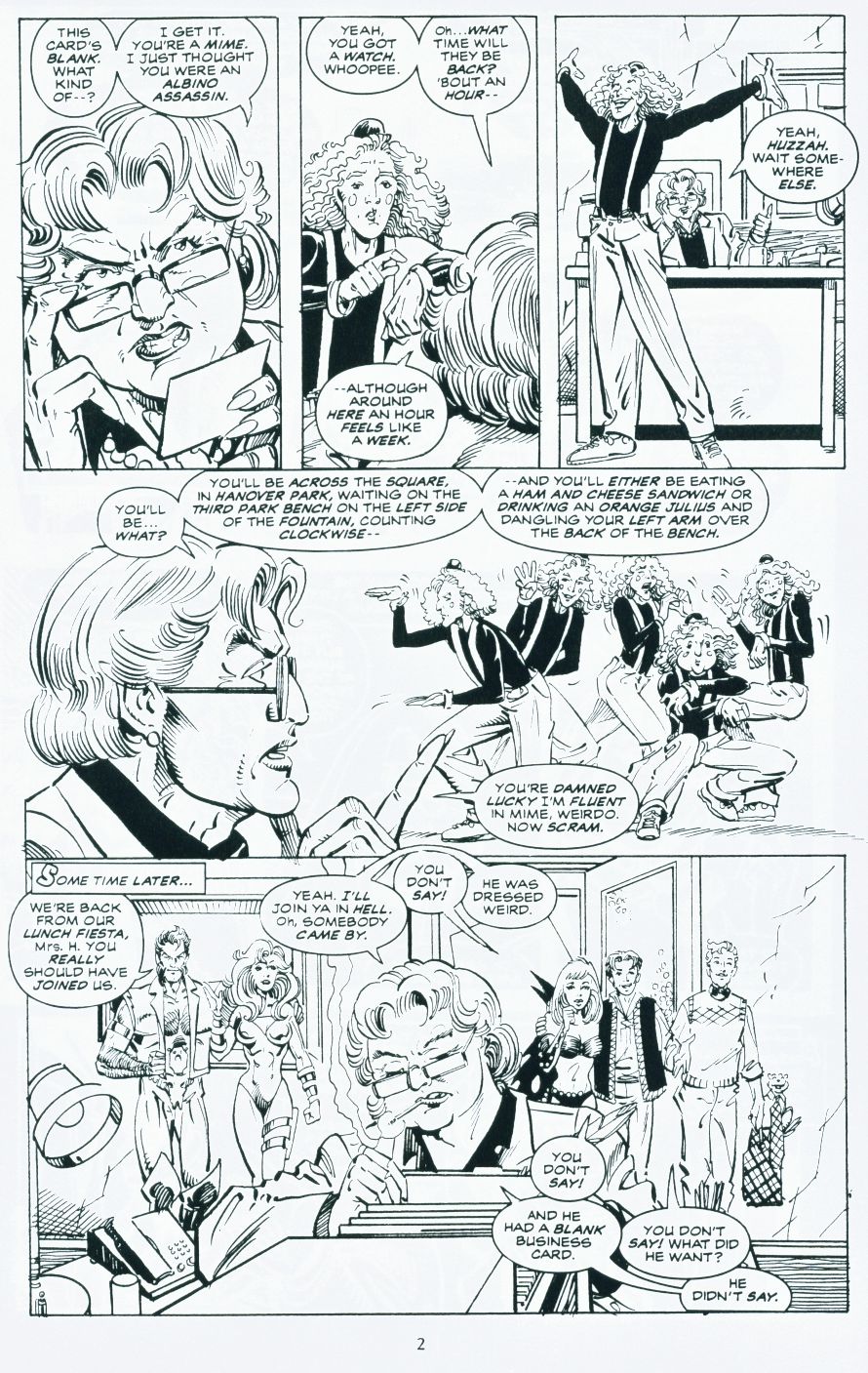 Read online Soulsearchers and Company comic -  Issue #56 - 3