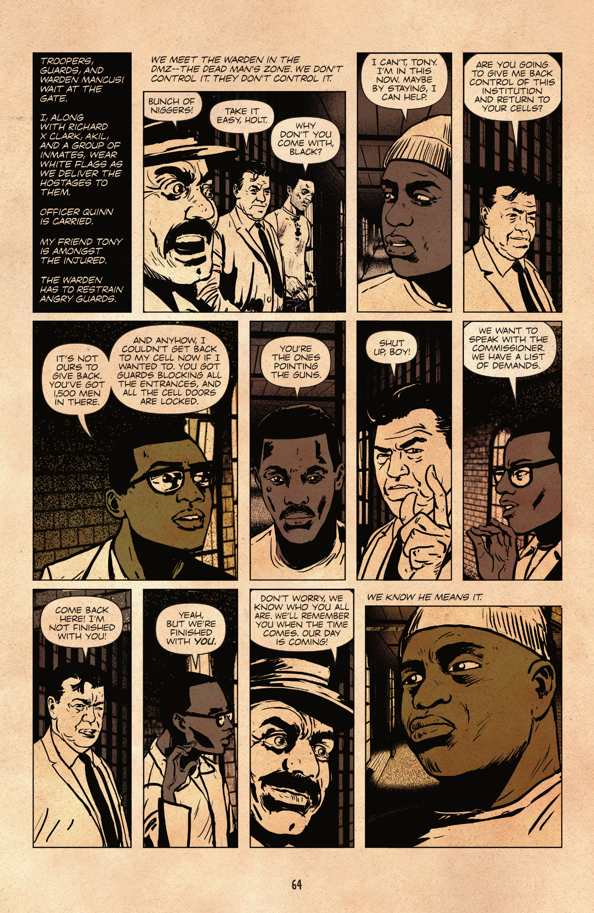 Read online Big Black: Stand At Attica comic -  Issue # TPB (Part 1) - 63