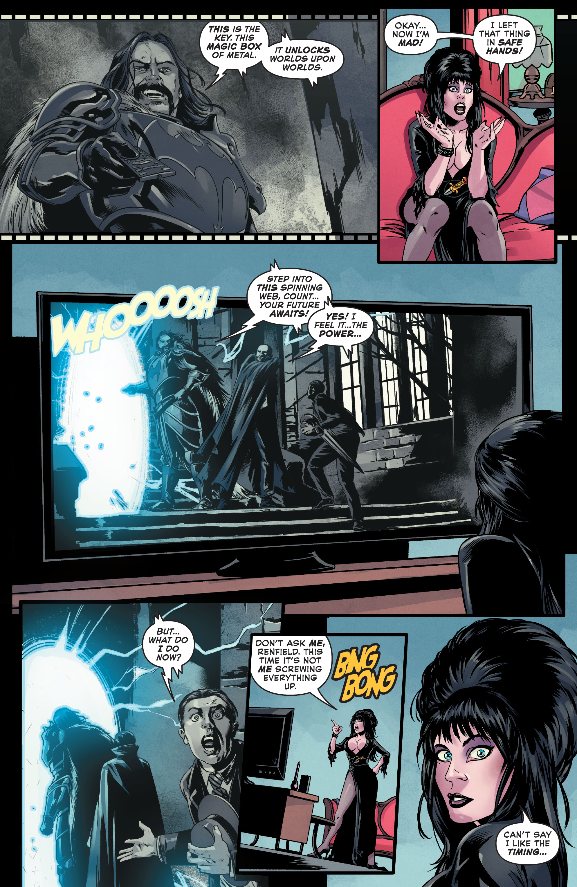 Read online Elvira in Monsterland comic -  Issue #1 - 8