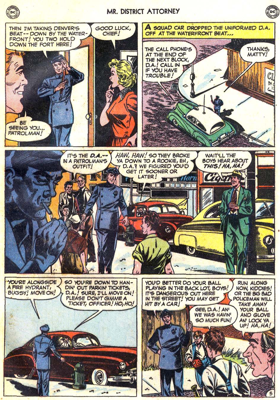 Read online Mr. District Attorney comic -  Issue #21 - 19