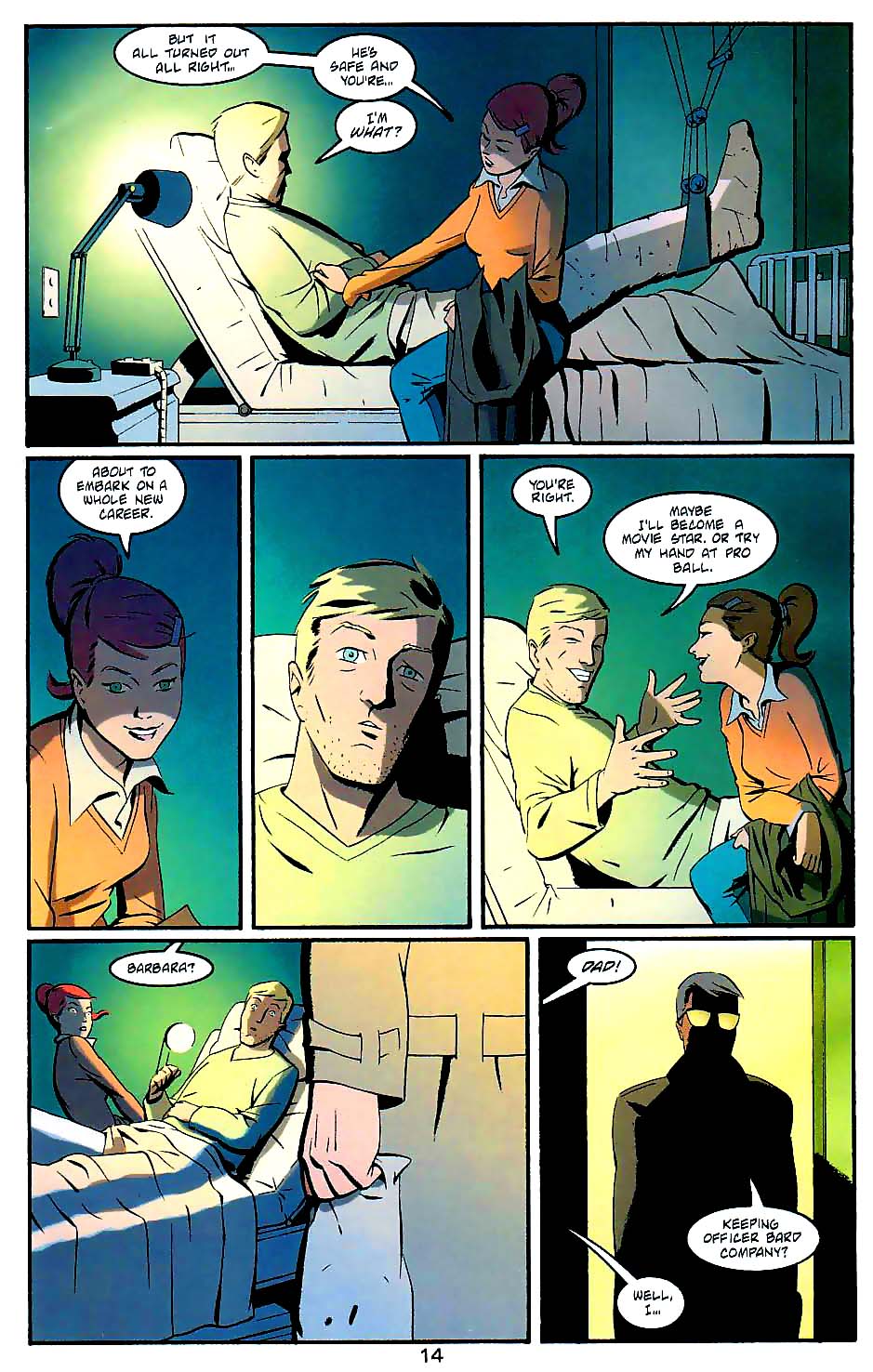 Read online Batgirl Year One comic -  Issue #7 - 14