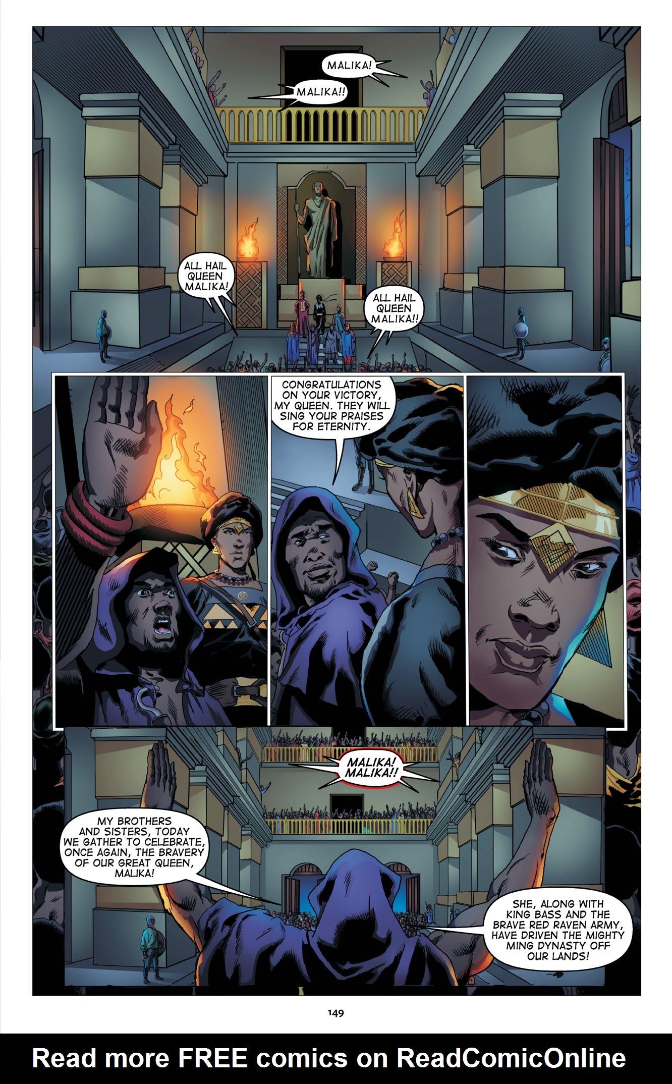 Read online Malika: Warrior Queen comic -  Issue # TPB 1 (Part 2) - 51