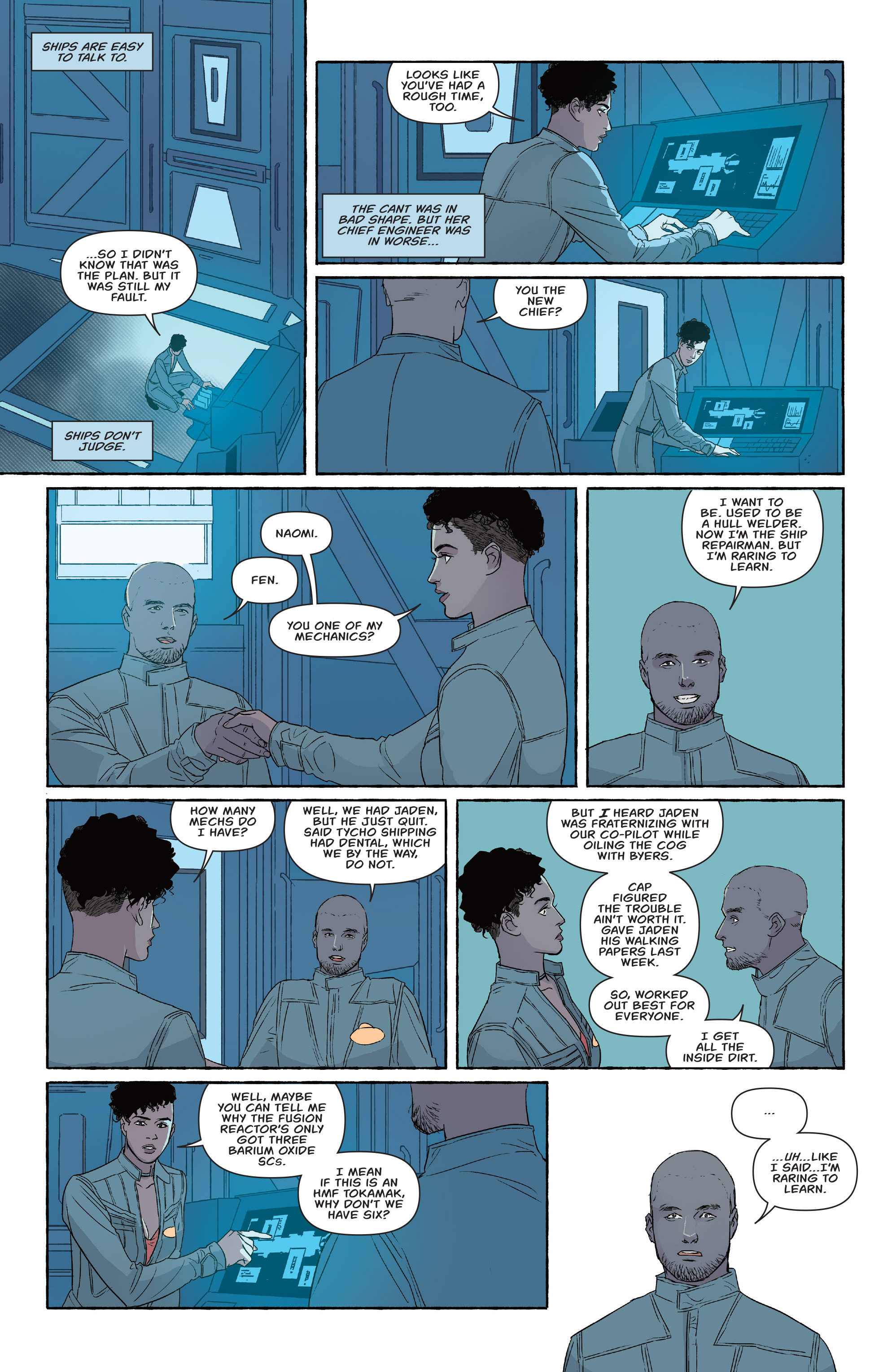 Read online The Expanse Origins comic -  Issue #2 - 7