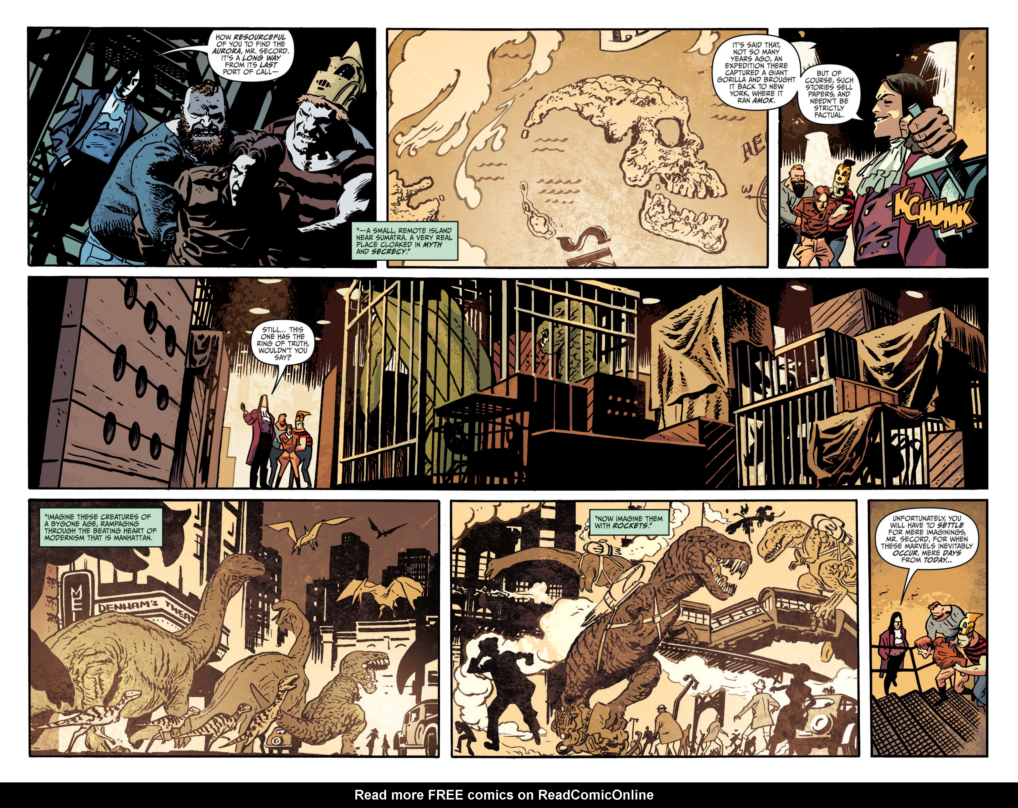 Read online The Rocketeer: Cargo of Doom comic -  Issue # TPB - 49