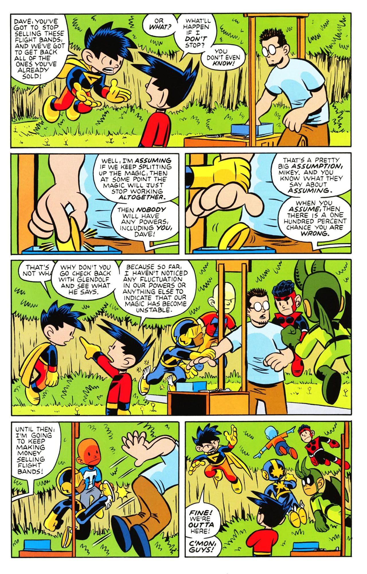 Read online G-Man: Cape Crisis comic -  Issue #3 - 5