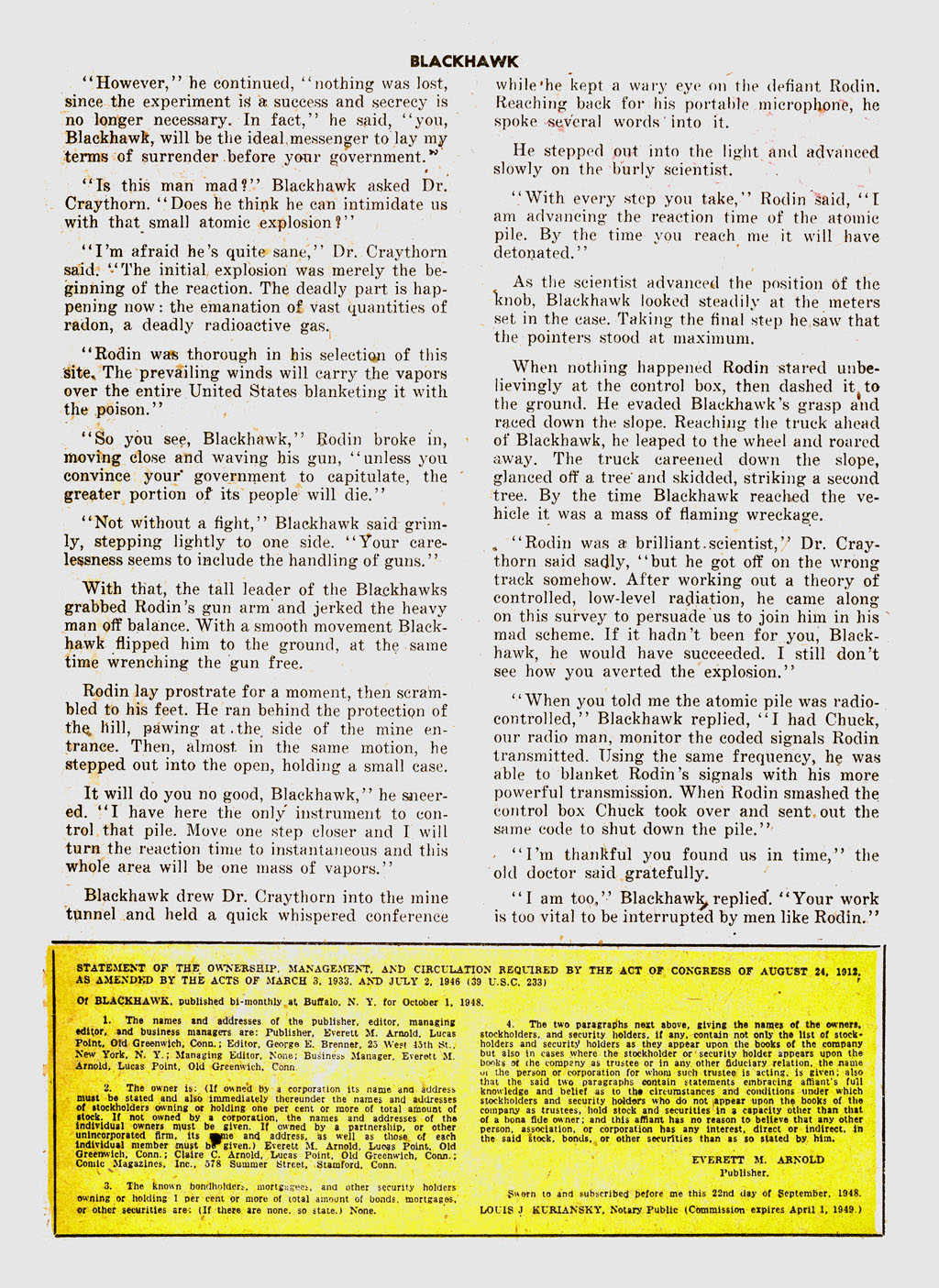 Read online Blackhawk (1957) comic -  Issue #24 - 24