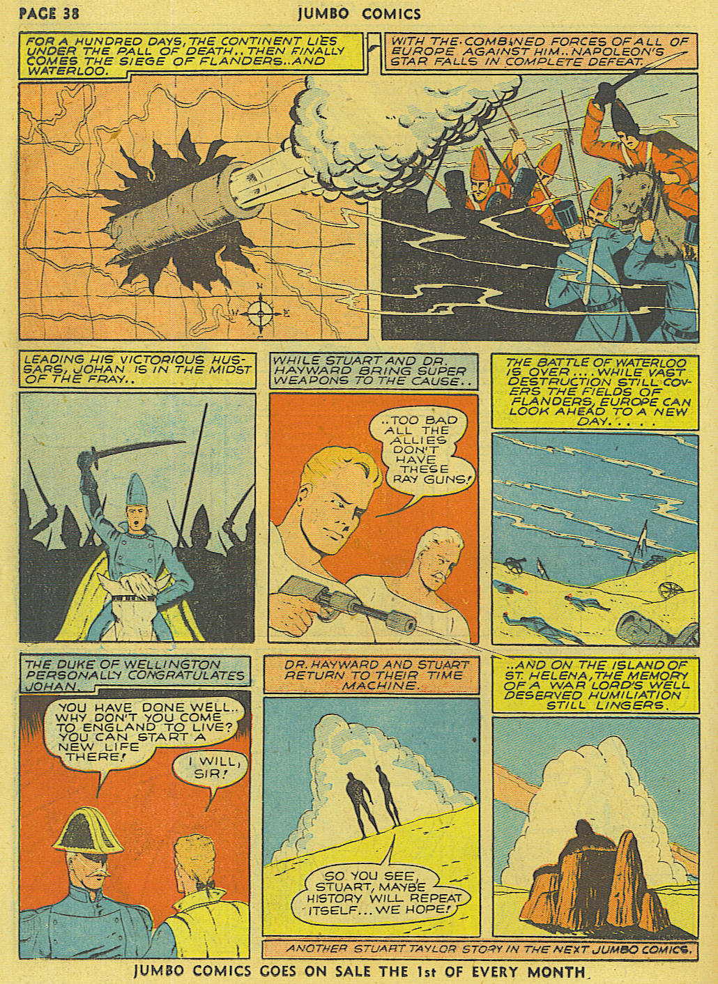 Read online Jumbo Comics comic -  Issue #25 - 40