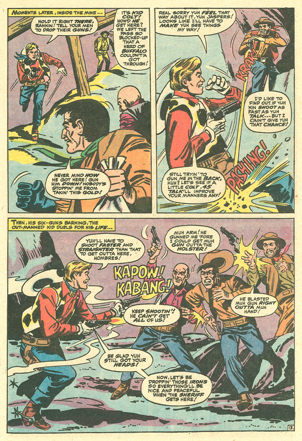 Read online Kid Colt Outlaw comic -  Issue #172 - 20