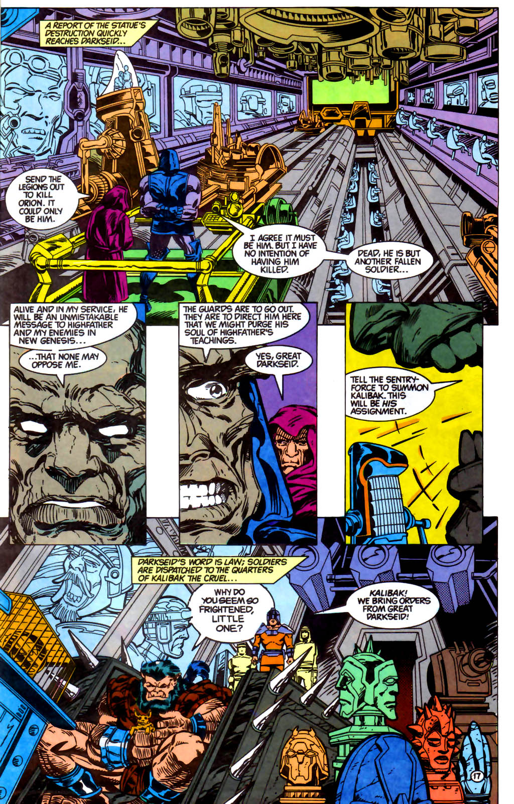 Read online The New Gods (1989) comic -  Issue #7 - 17