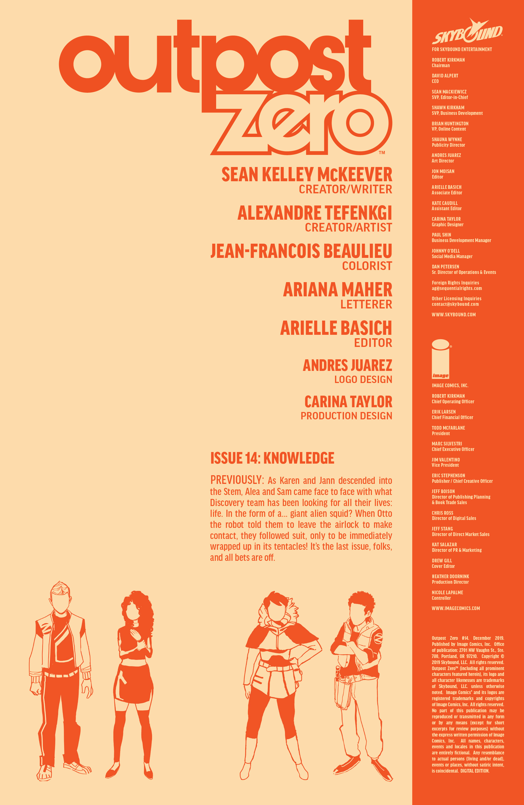 Read online Outpost Zero comic -  Issue #14 - 2
