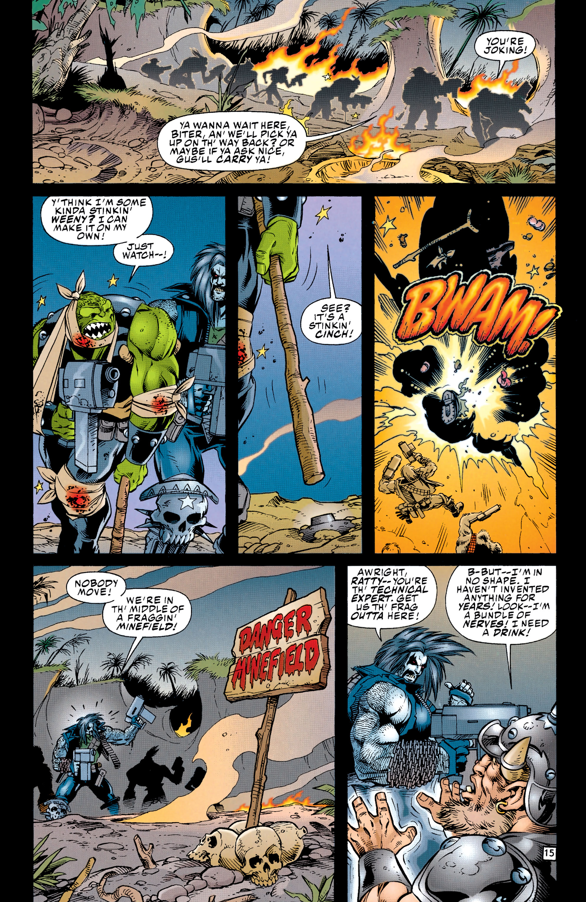 Read online Lobo (1993) comic -  Issue #8 - 16