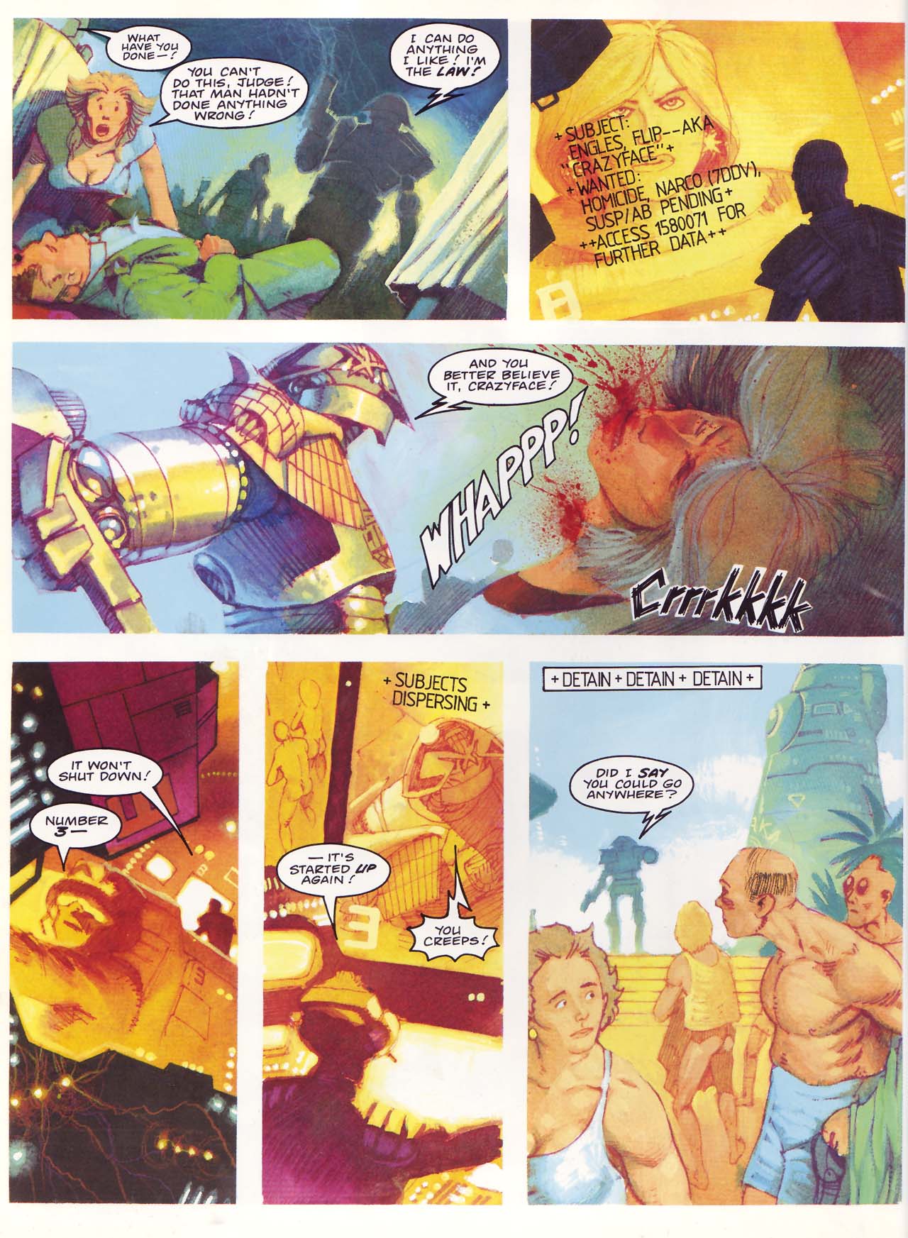 Read online Judge Dredd: Mechanismo comic -  Issue # TPB - 47