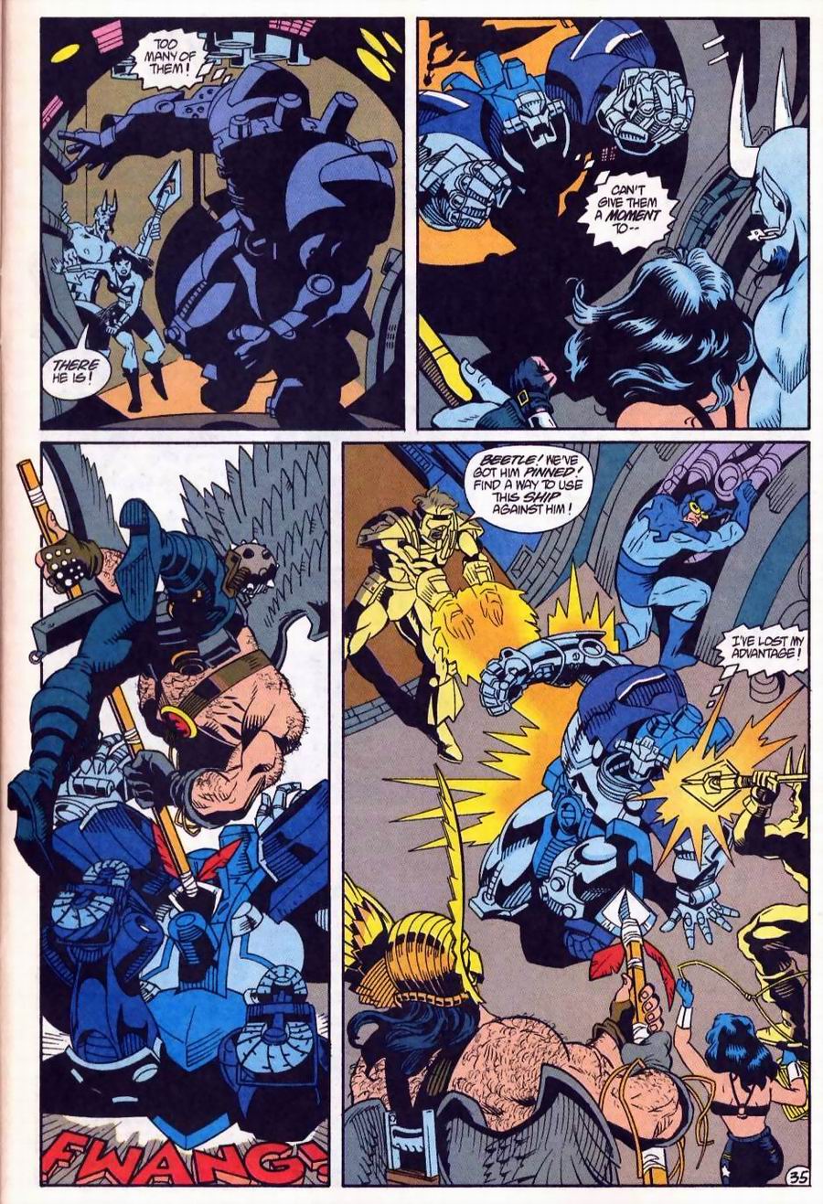 Read online Justice League America comic -  Issue #100 - 39